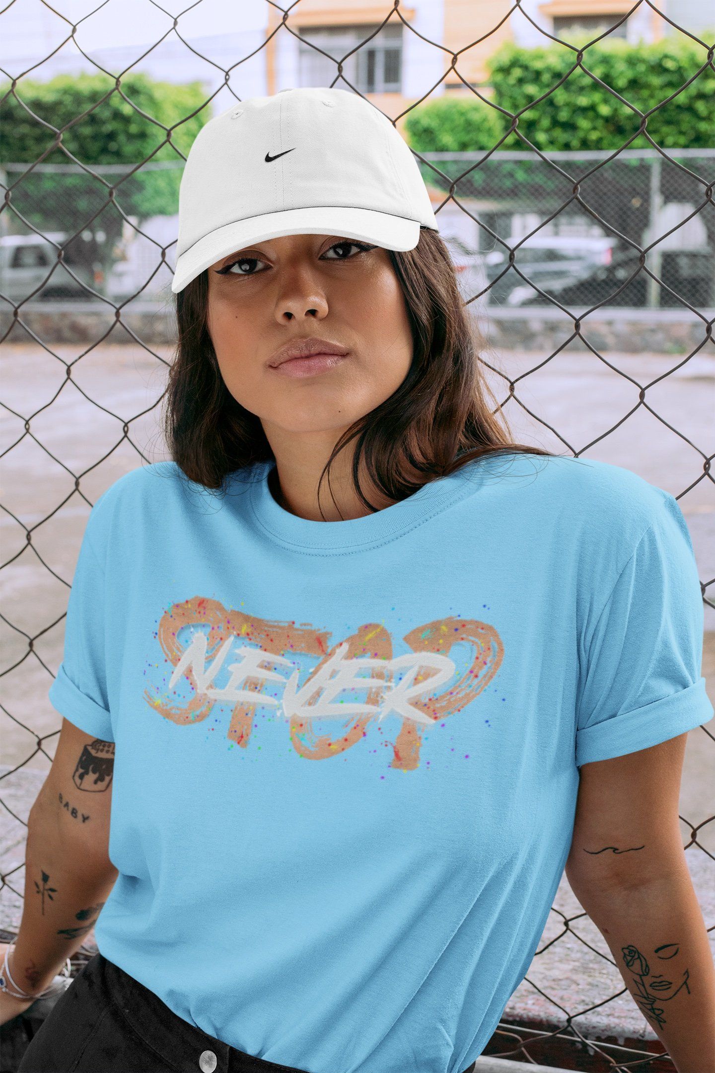 Never Stop Unisex Tops - Air Jordan 1 Brushstroke