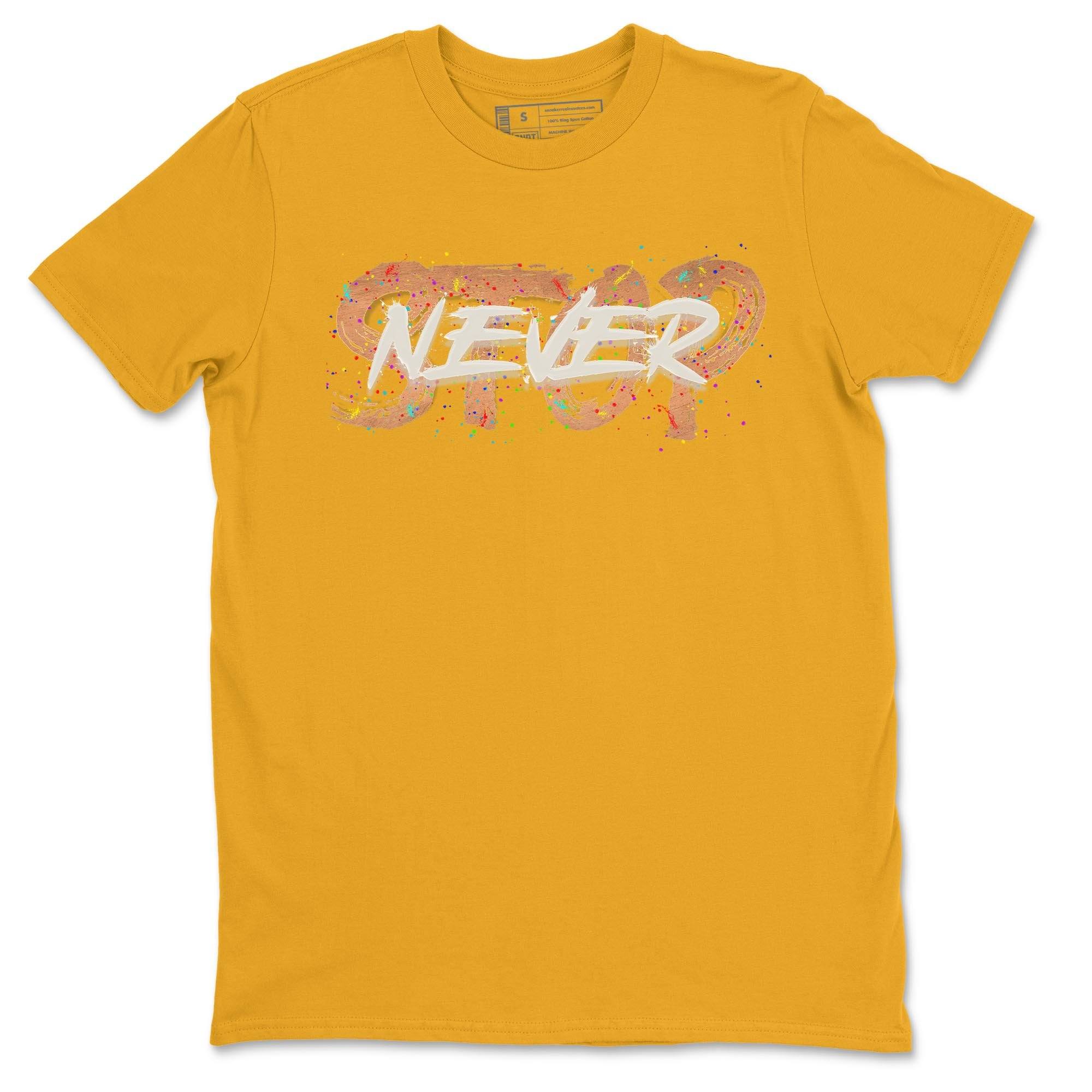 Never Stop Unisex Tops - Air Jordan 1 Brushstroke