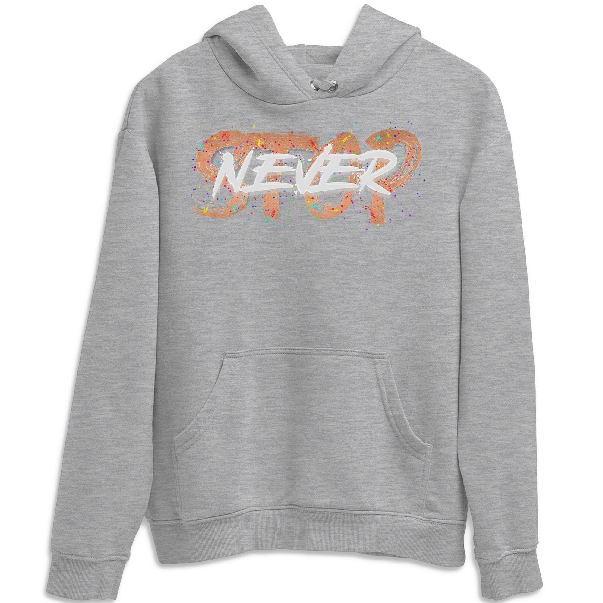Never Stop Unisex Tops - Air Jordan 1 Brushstroke