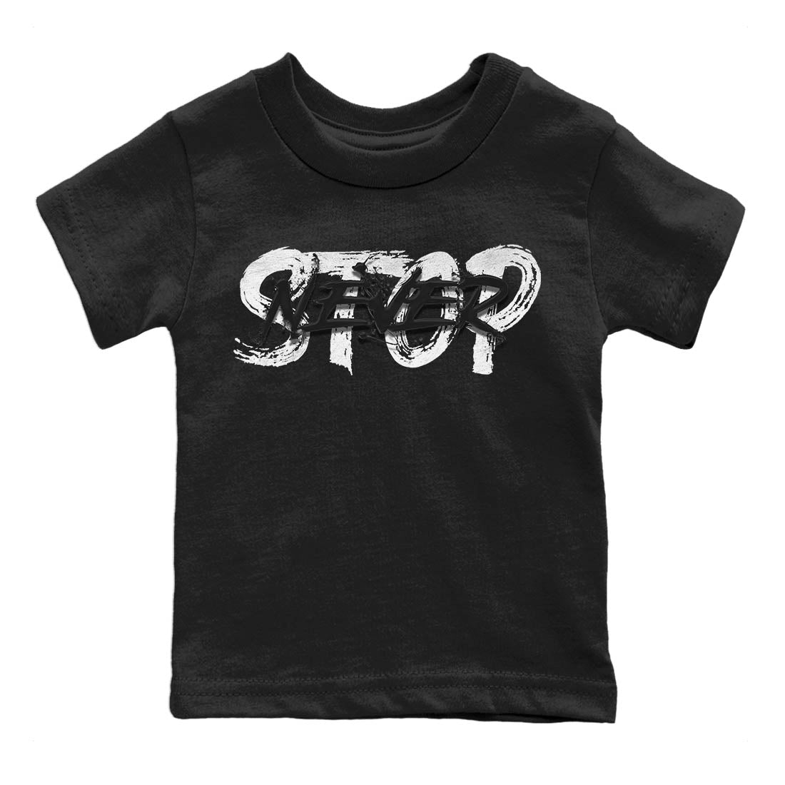 Never Stop Kids Tops - Air Jordan 1 Homage