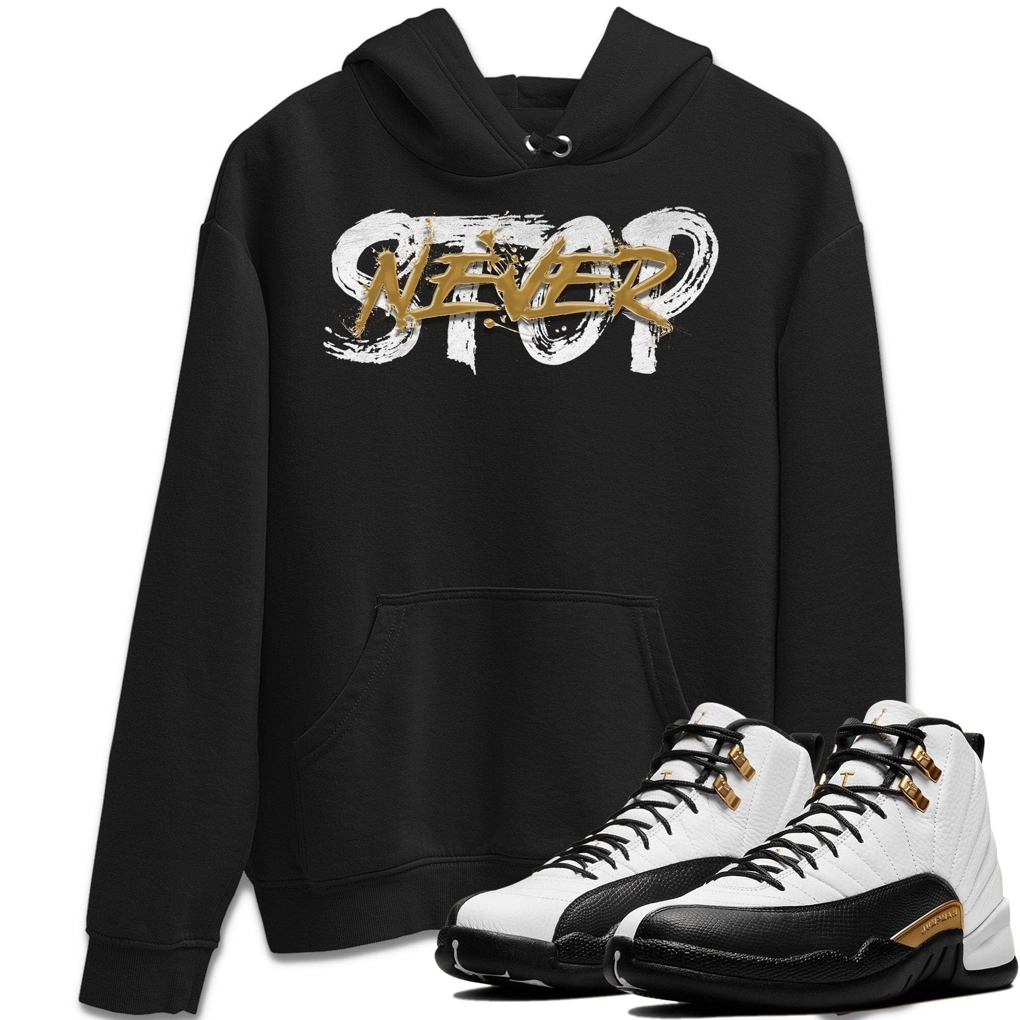 Never Stop Unisex Tops - Air Jordan 12 Royalty