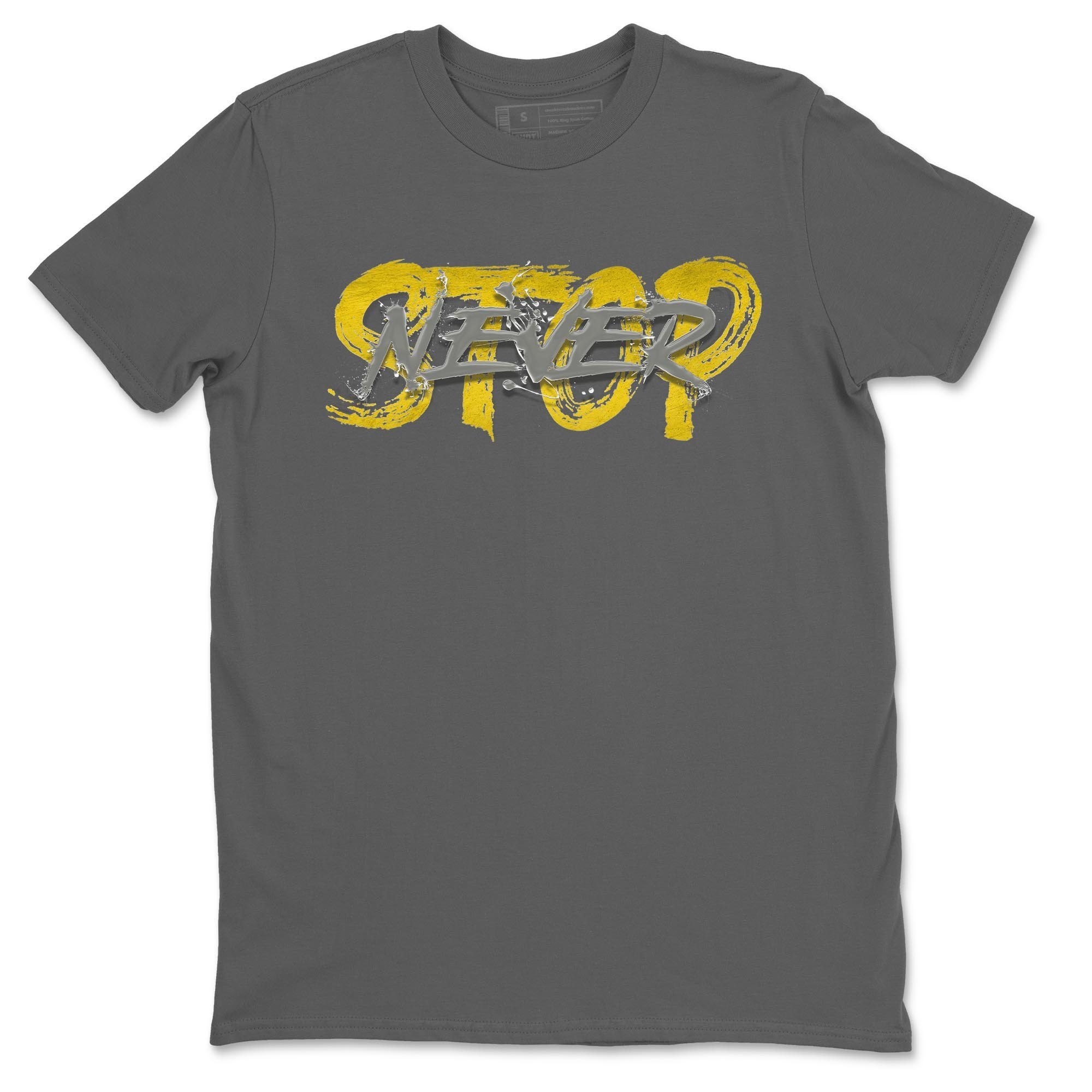 Never Stop Unisex Tops - Air Jordan 4 Lightning