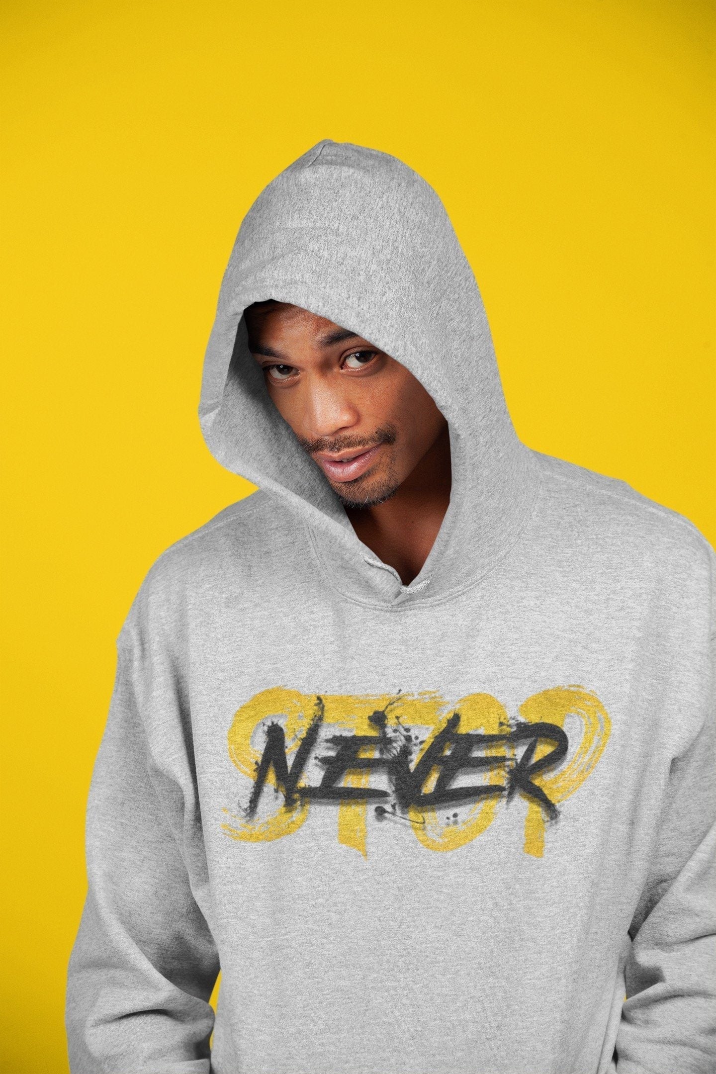 Never Stop Unisex Tops - Dunk Championship Goldenrod
