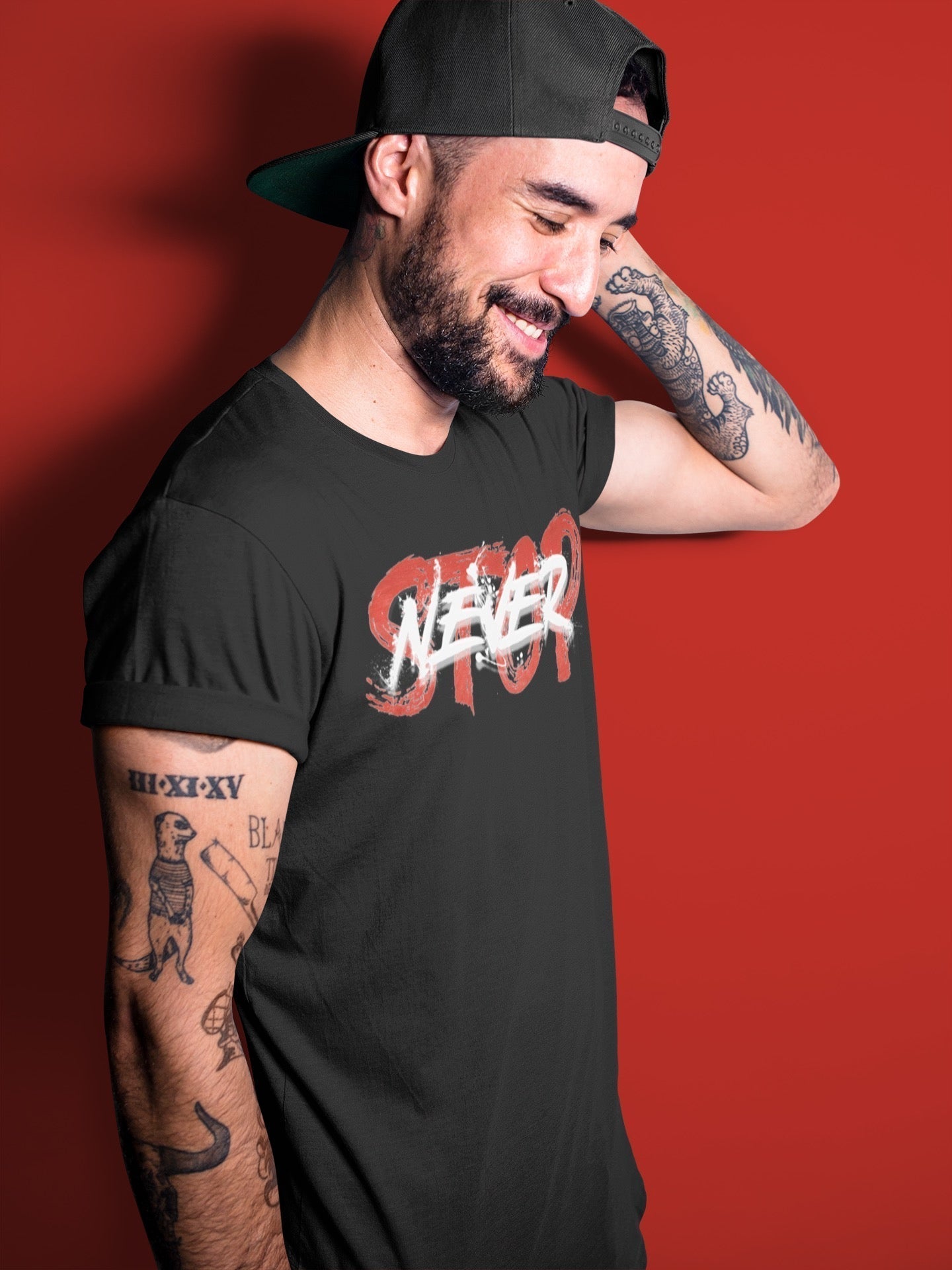 Never Stop Unisex Tops - Air Jordan 1 Heritage