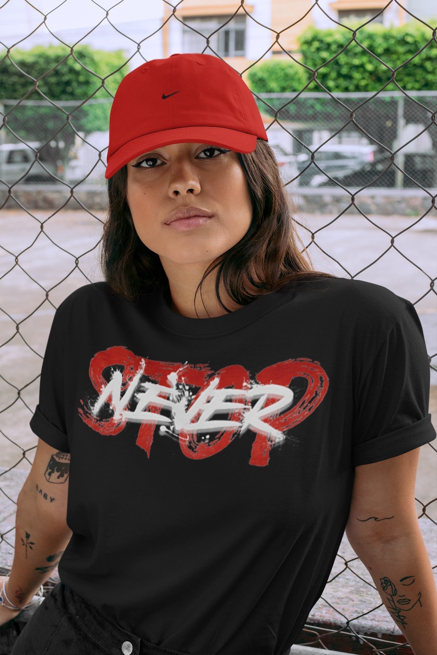 Never Stop Unisex Tops - Air Jordan 1 Heritage