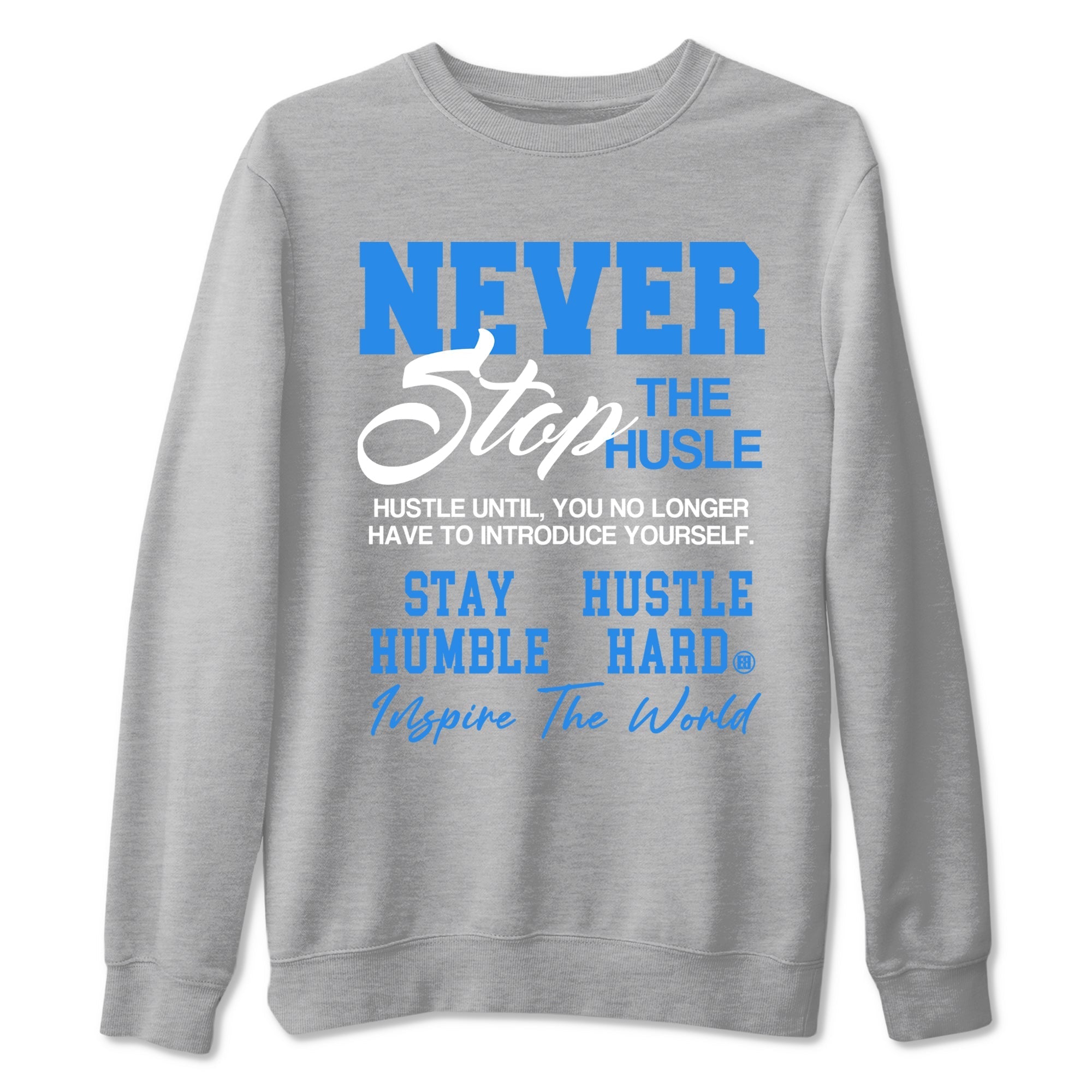 Never Stop The Hustle snkmatch Tees - Air Jordan 3 Lucky Shorts