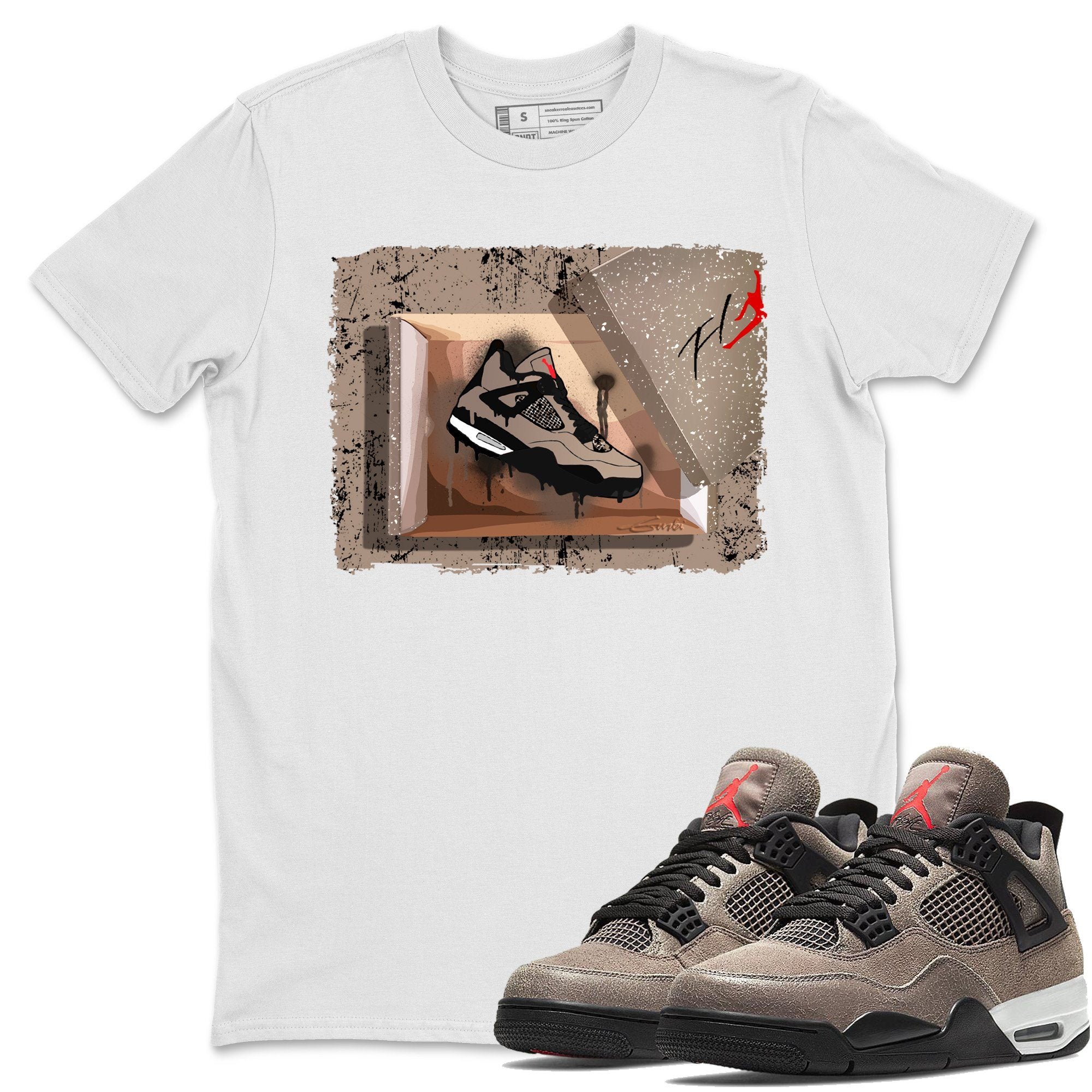 New Kicks Unisex Tops - Air Jordan 4 Taupe Haze