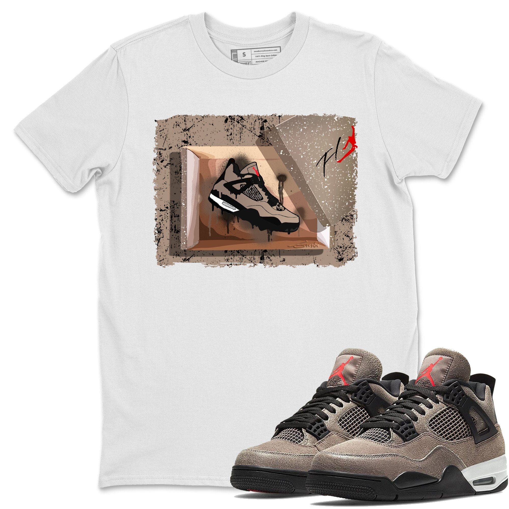 New Kicks Unisex Tops - Air Jordan 4 Taupe Haze
