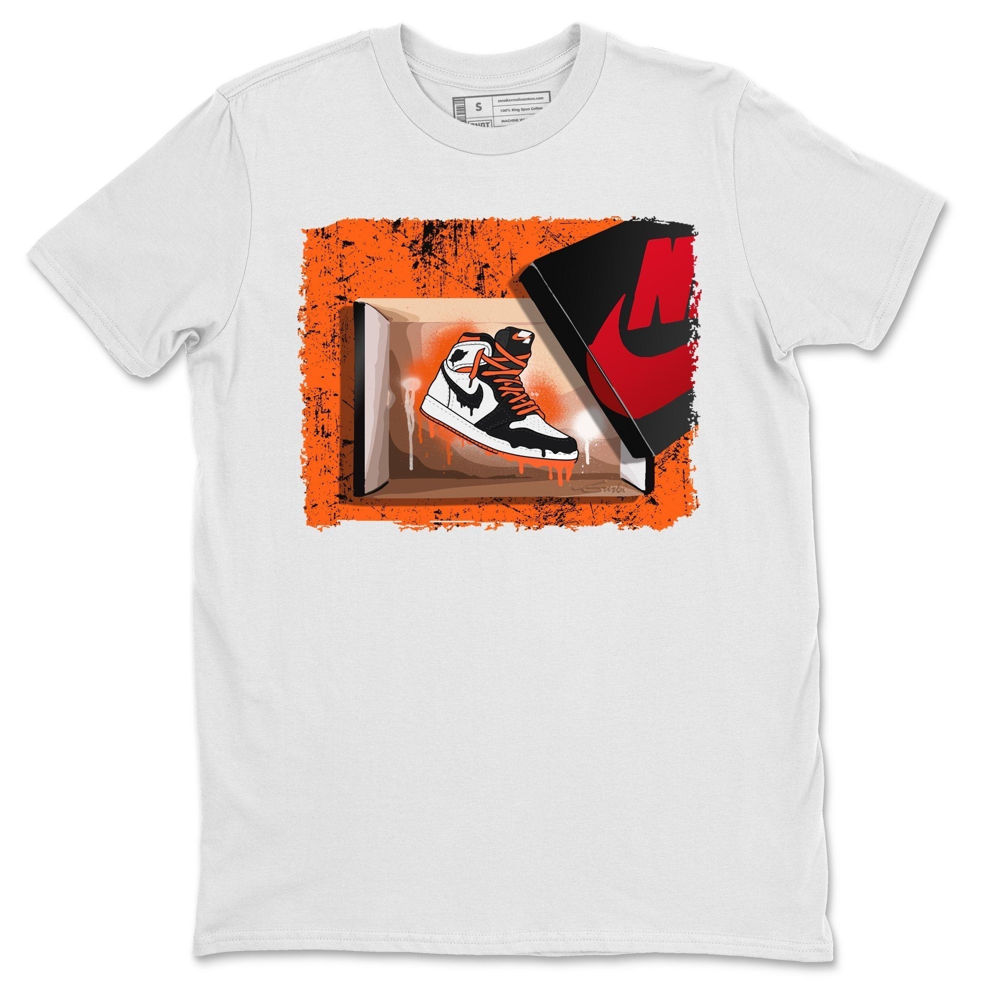 New Kicks Unisex Tops - Air Jordan 1 Electro Orange