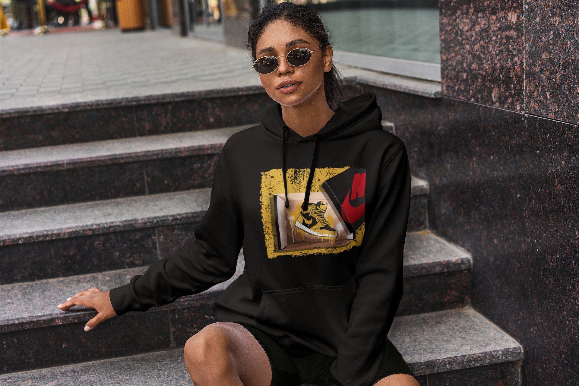 New Kicks Unisex Tops - Air Jordan 1 Pollen
