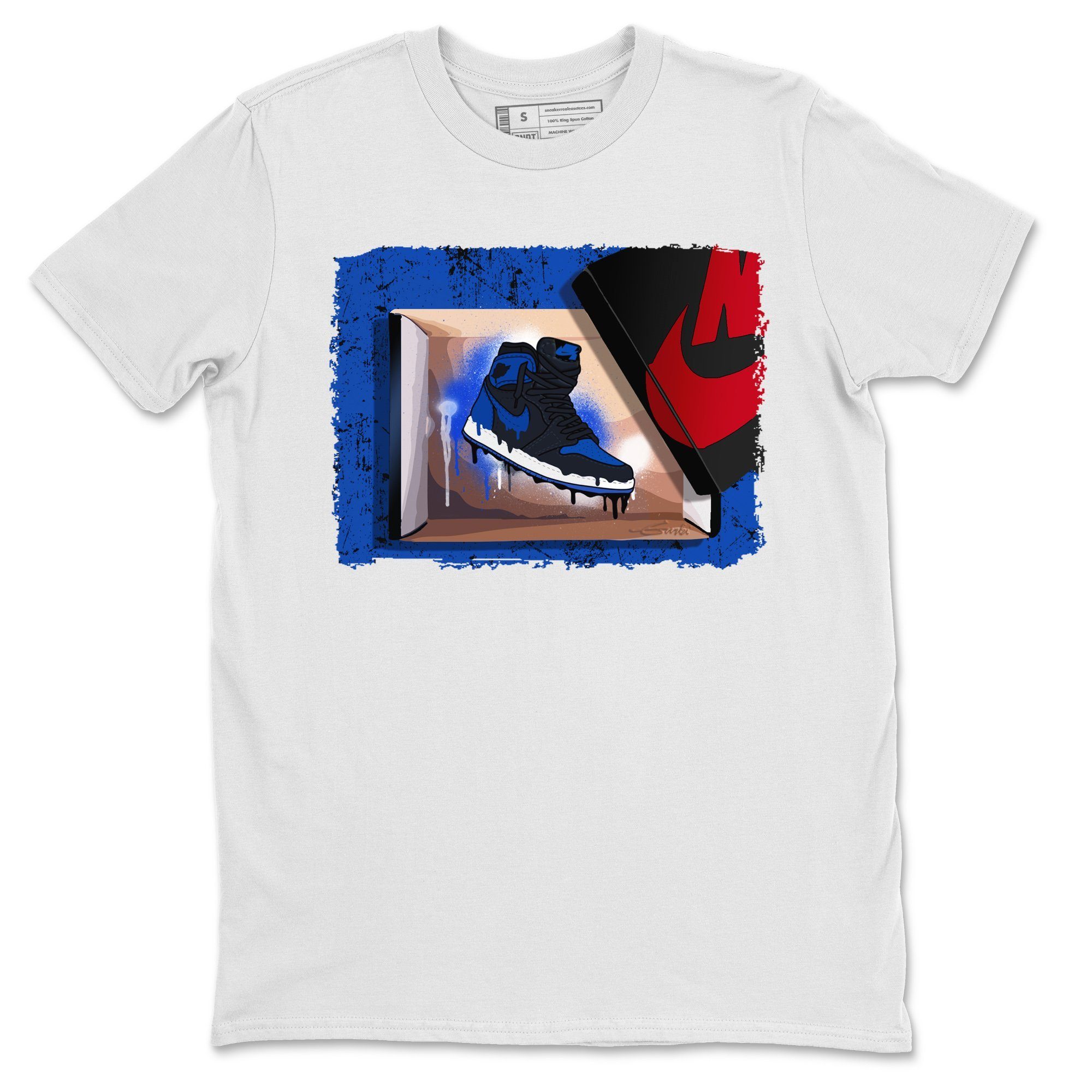 New Kicks Unisex Tops - Air Jordan 1 Royal Black