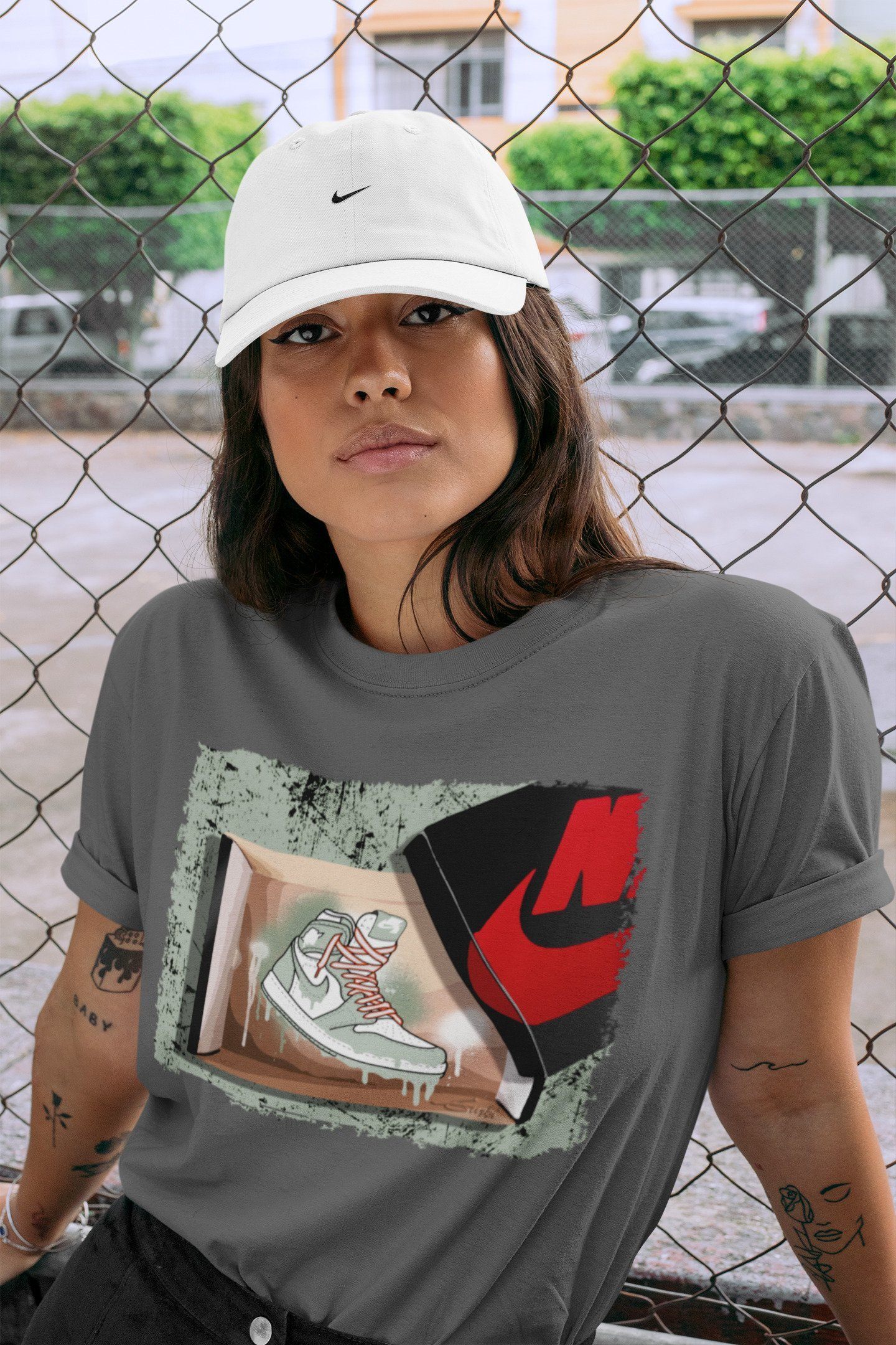 New Kicks Unisex Tops - Air Jordan 1 Seafoam