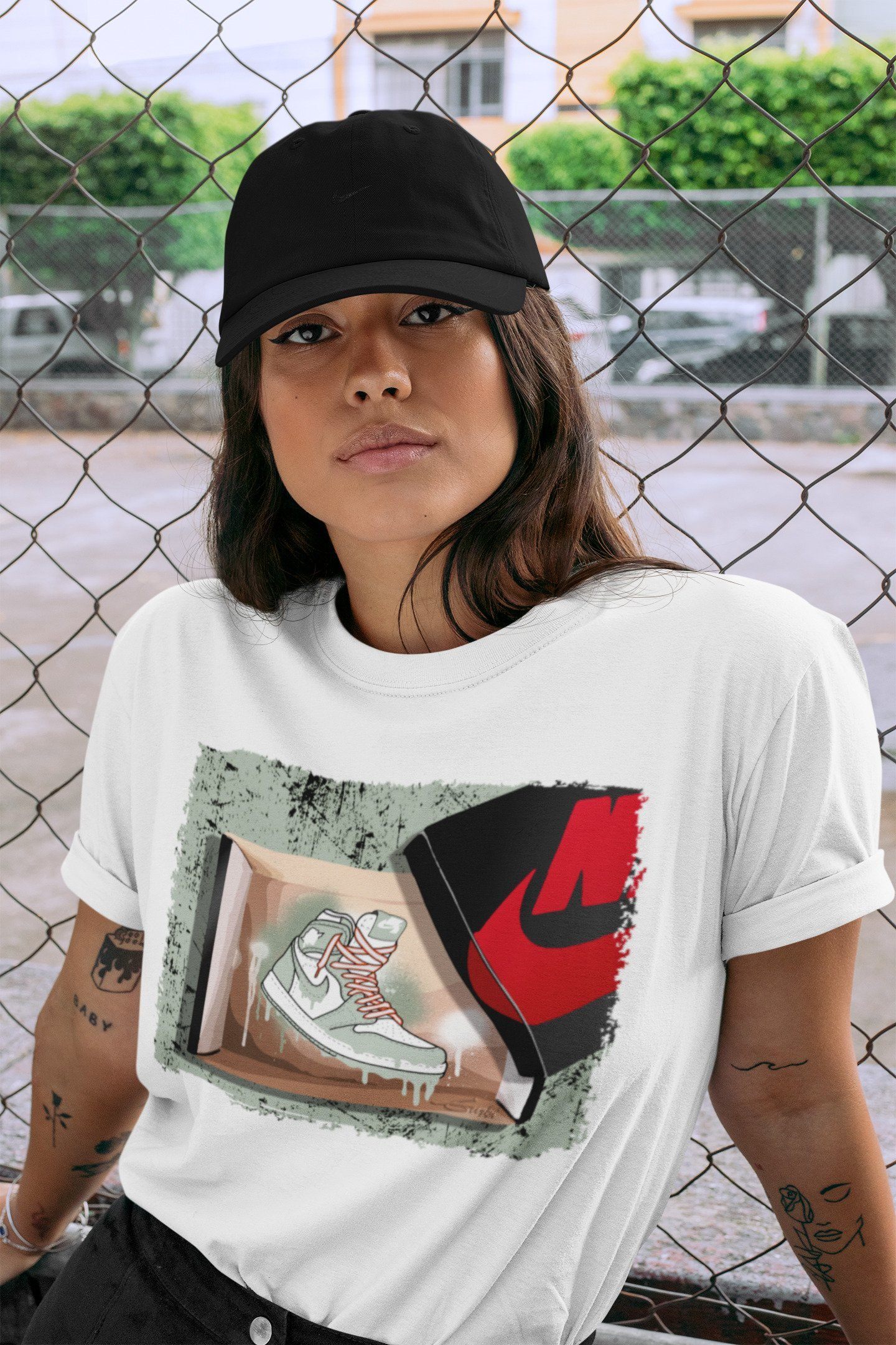 New Kicks Unisex Tops - Air Jordan 1 Seafoam