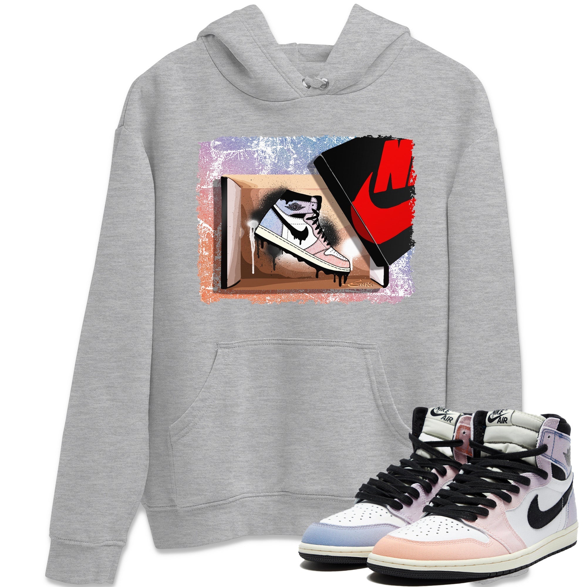 New Kicks Unisex Tops - Air Jordan 1 Skyline