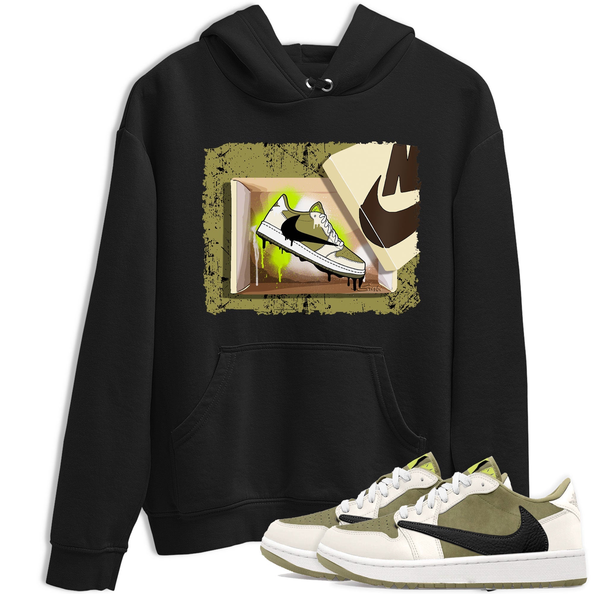 New Kicks snkmatch Tee - Air Jordan 1 Travis Scott Golf