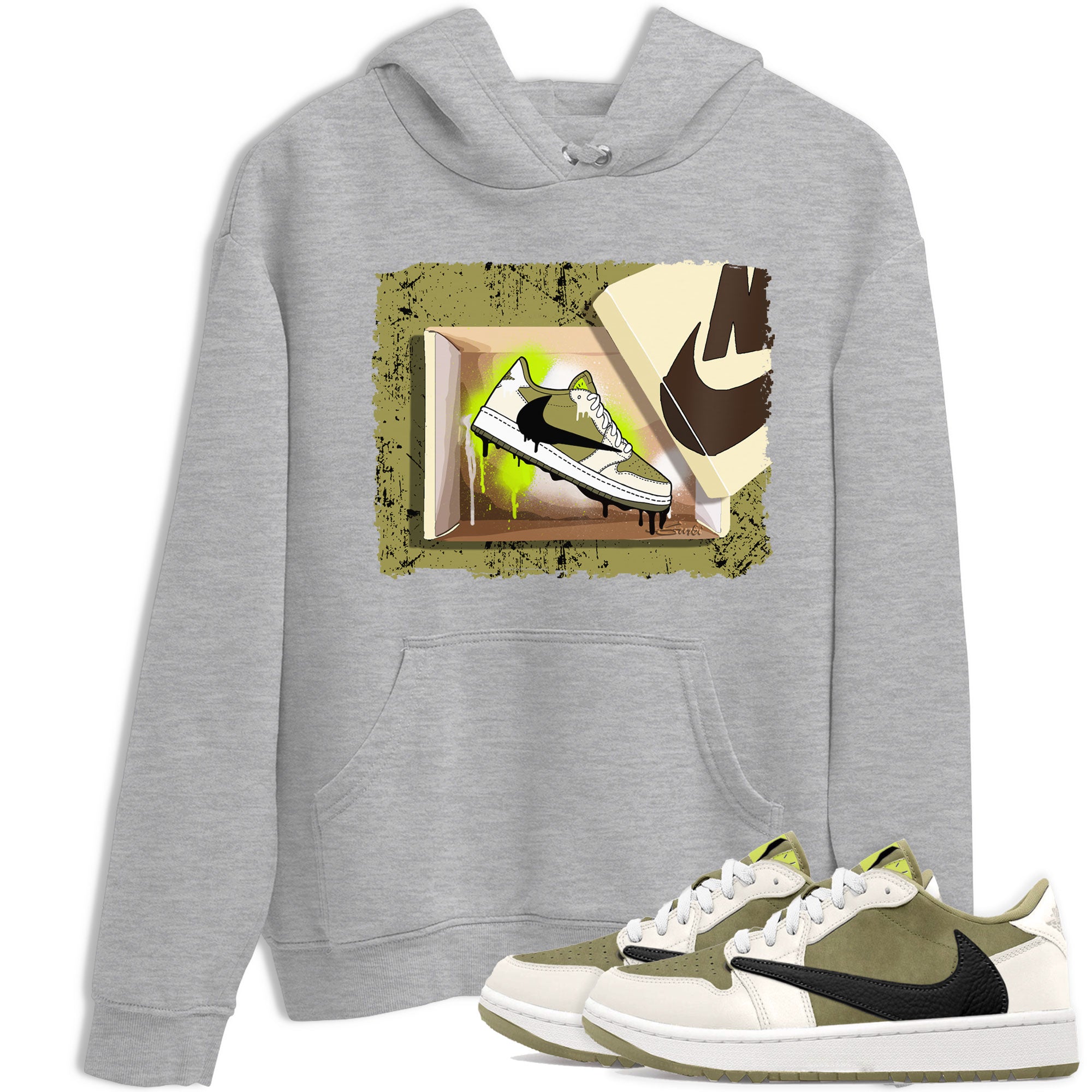 New Kicks snkmatch Tee - Air Jordan 1 Travis Scott Golf