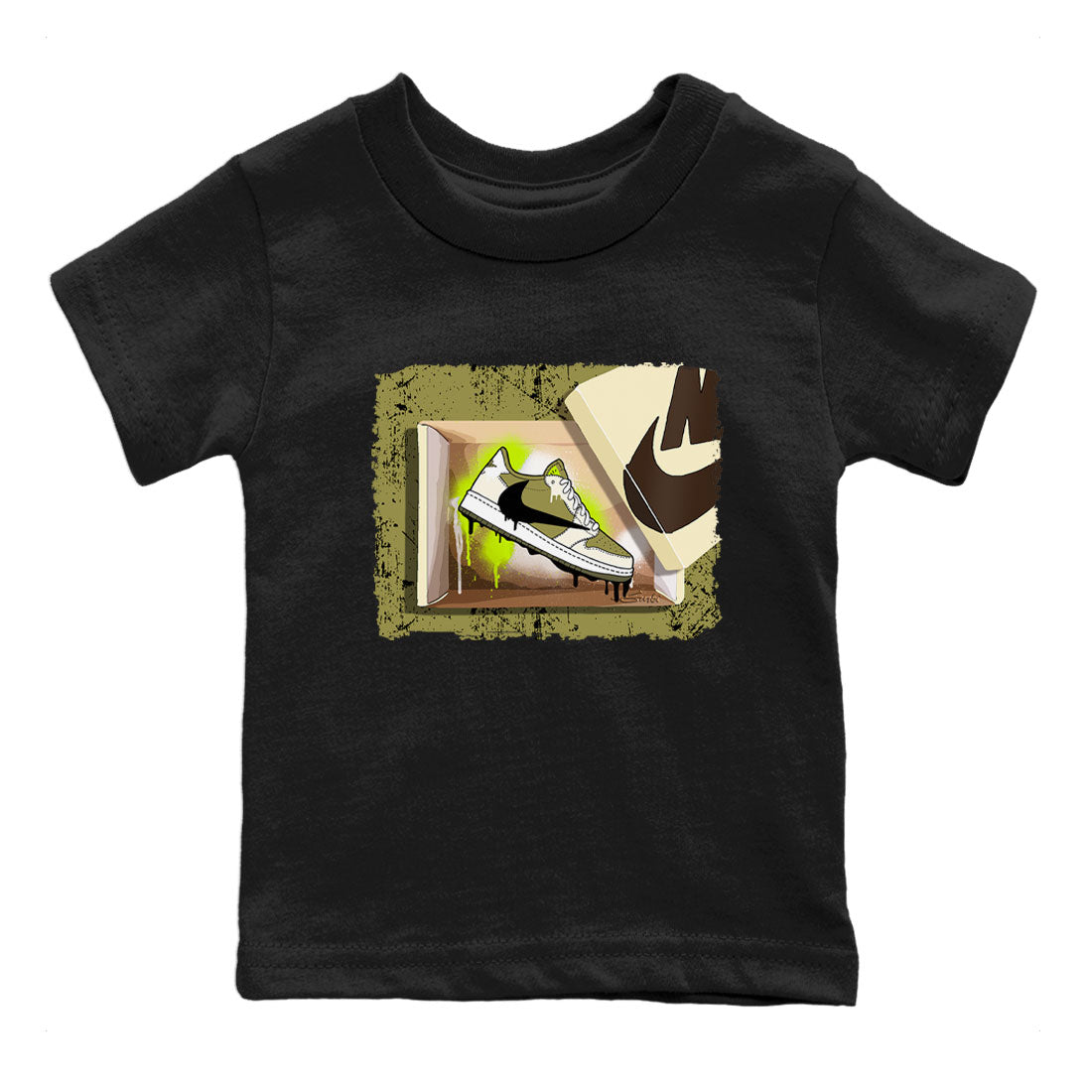 New Kicks snkmatch Tee Kids - Air Jordan 1 Travis Scott Golf