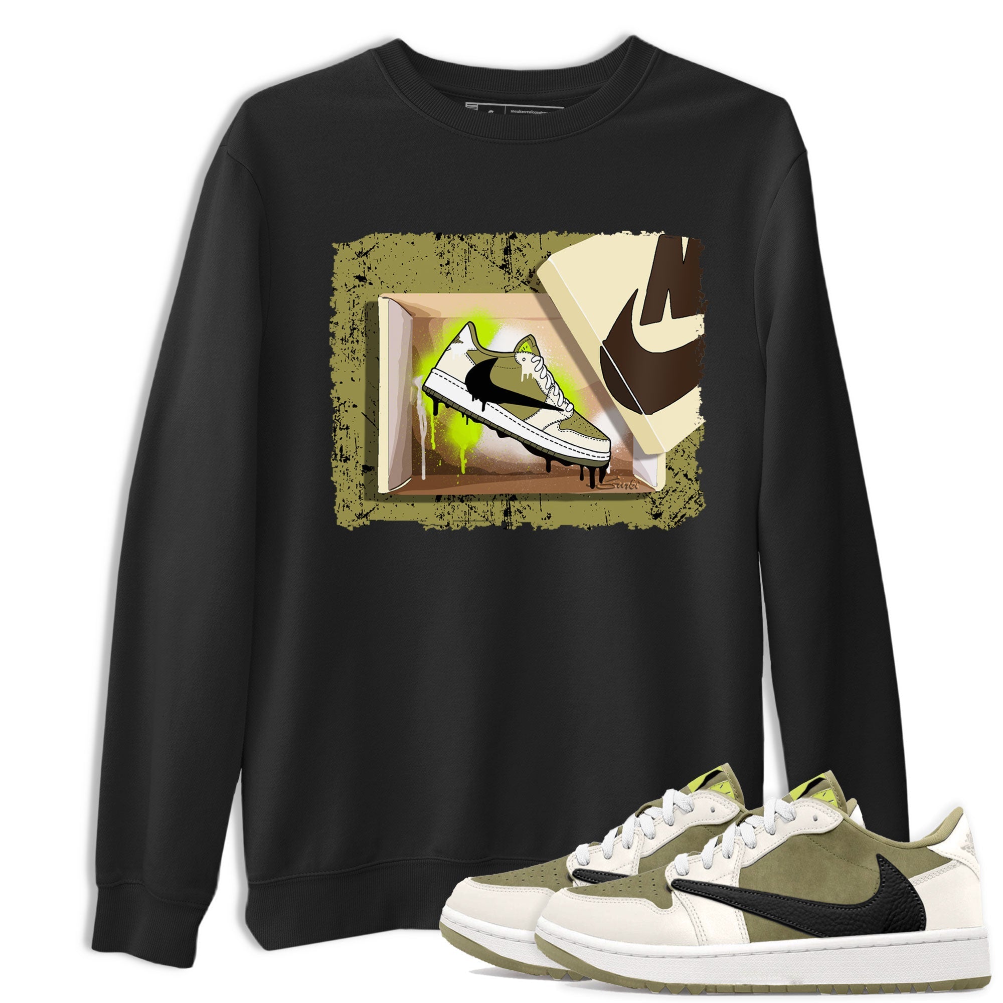 New Kicks snkmatch Tee - Air Jordan 1 Travis Scott Golf