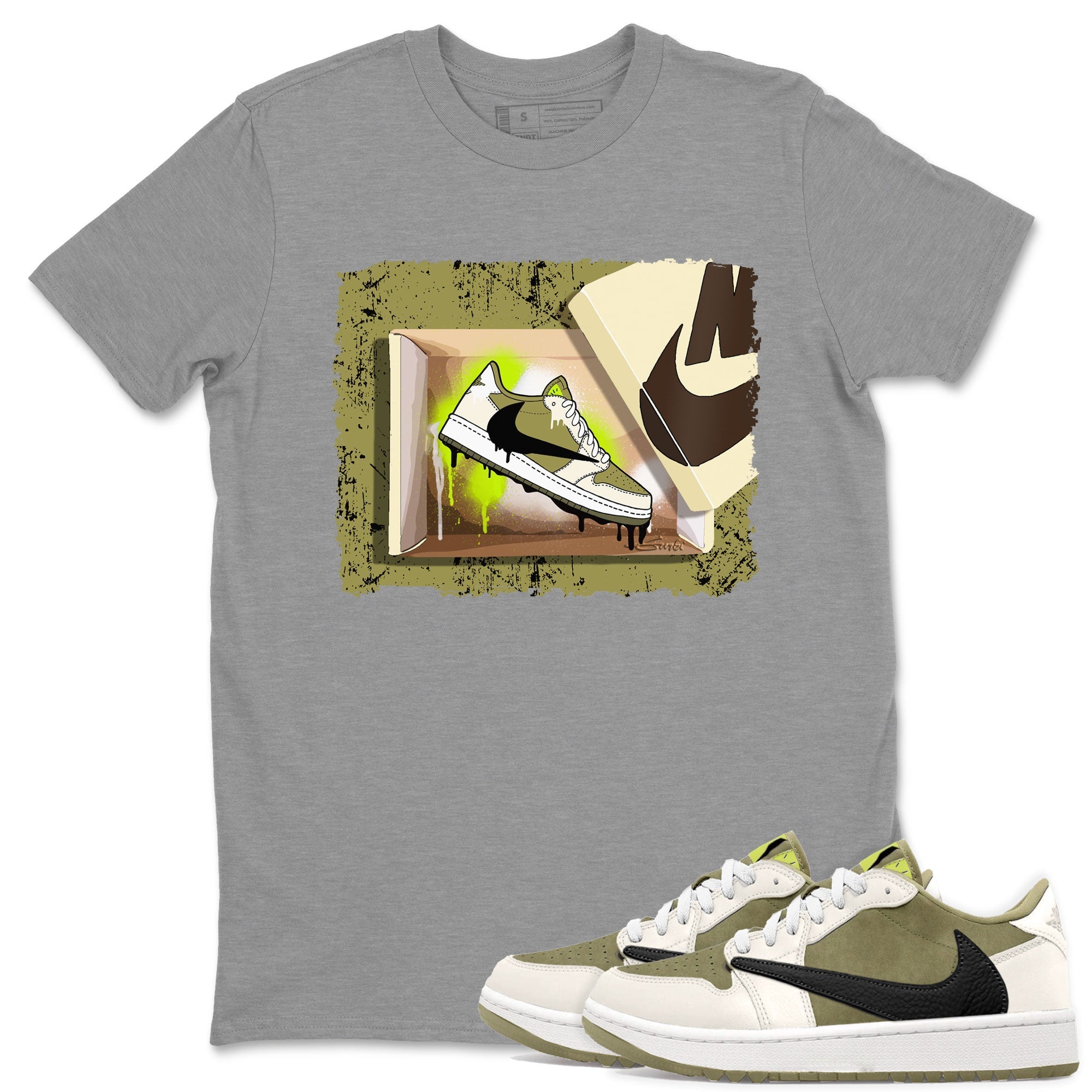 New Kicks snkmatch Tee - Air Jordan 1 Travis Scott Golf