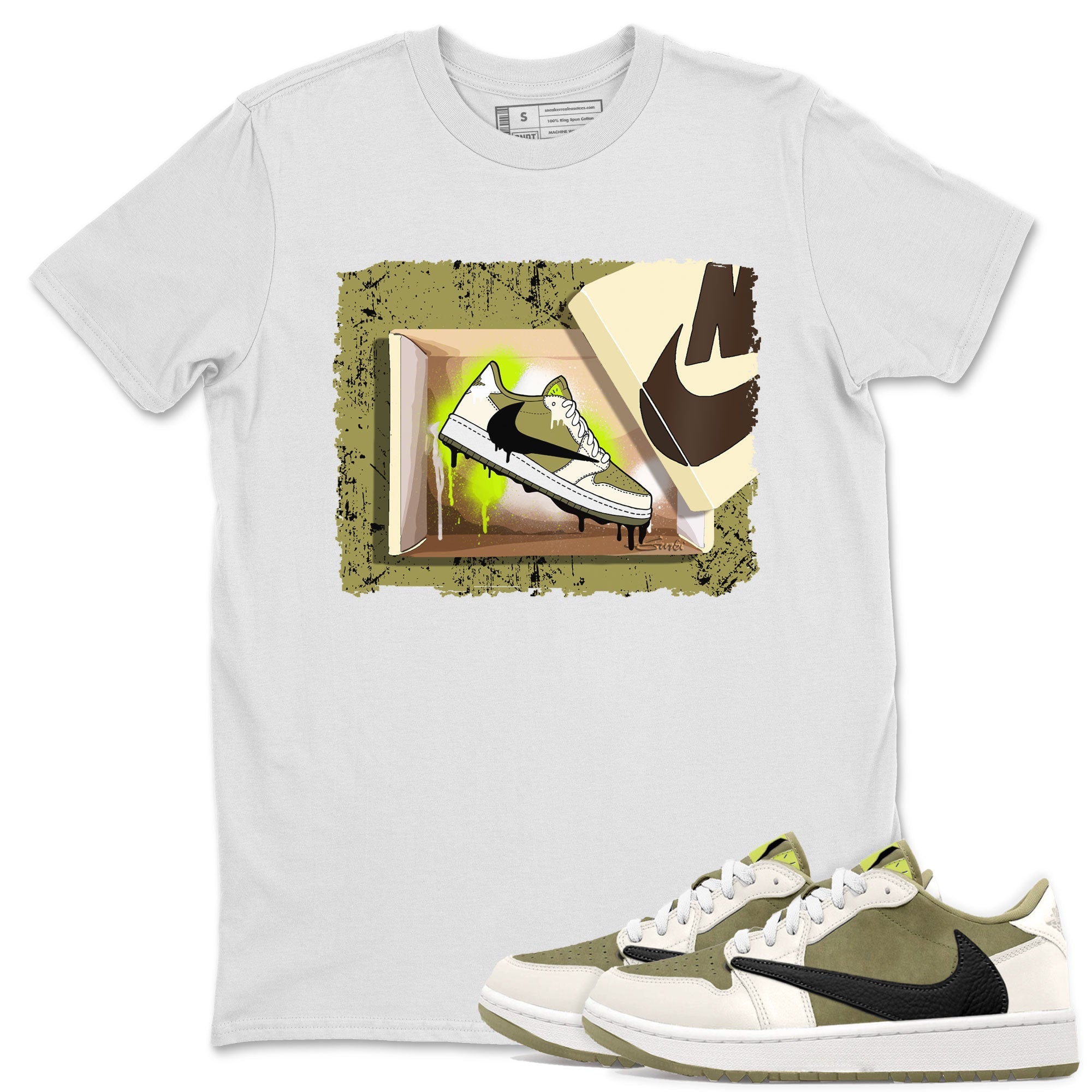 New Kicks snkmatch Tee - Air Jordan 1 Travis Scott Golf