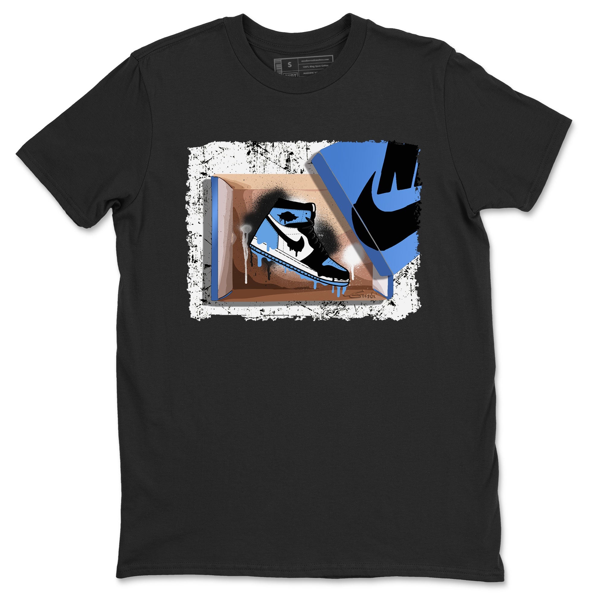 New Kicks snkmatch Tee - Air Jordan 1 UNC Toe