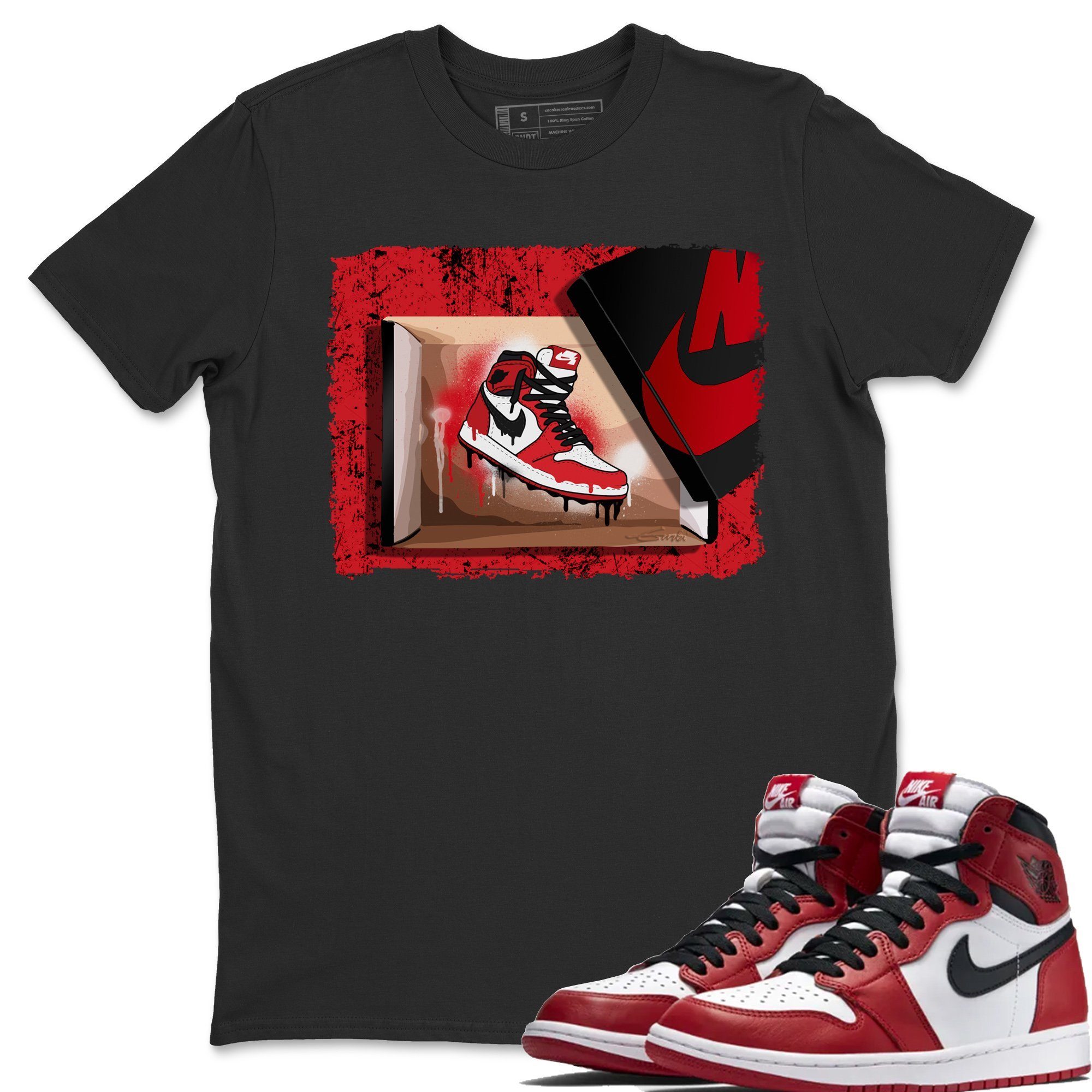 New Kicks Unisex Tops - Air Jordan 1 Varsity Red