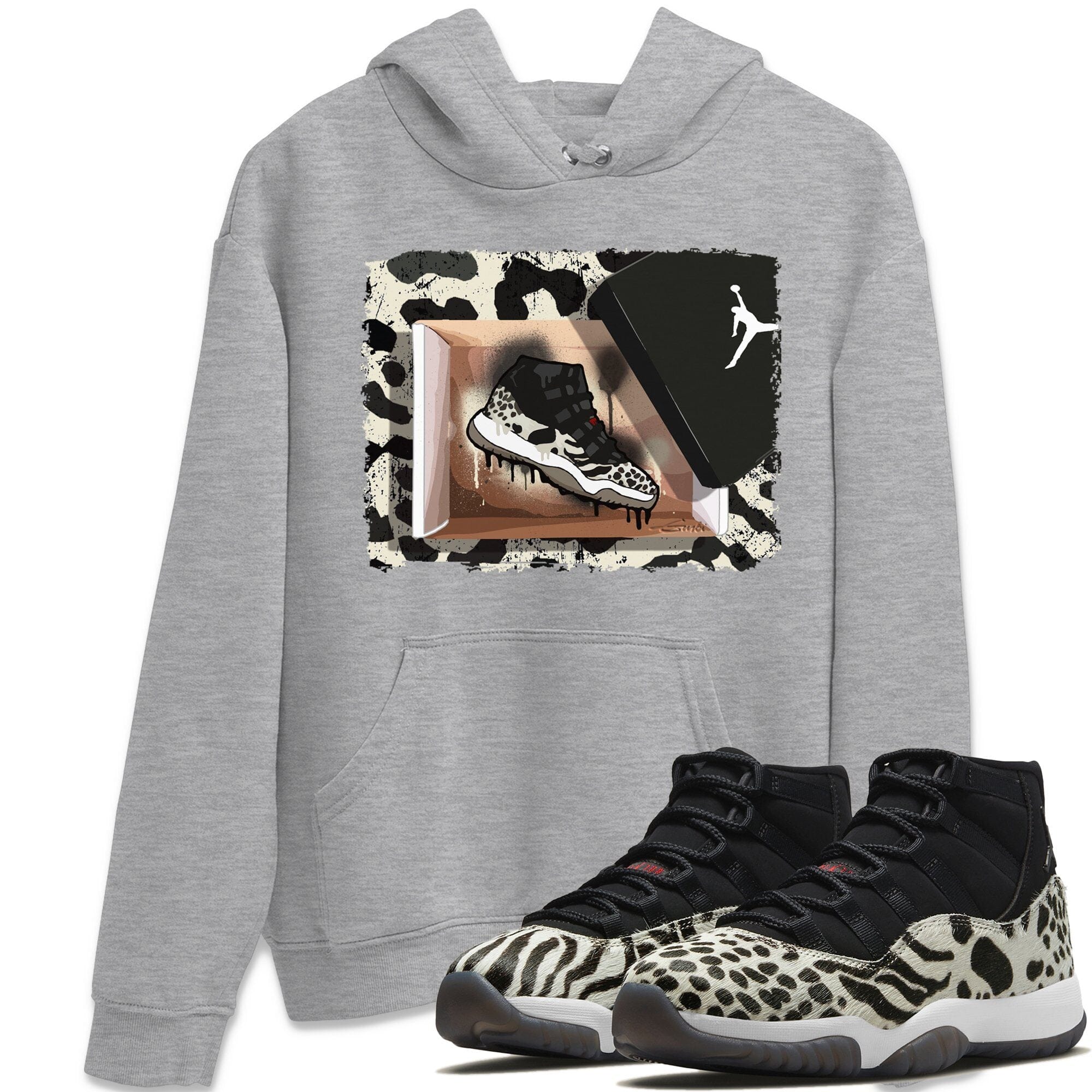 New Kicks Unisex Tops - Air Jordan 11 Animal Instinct