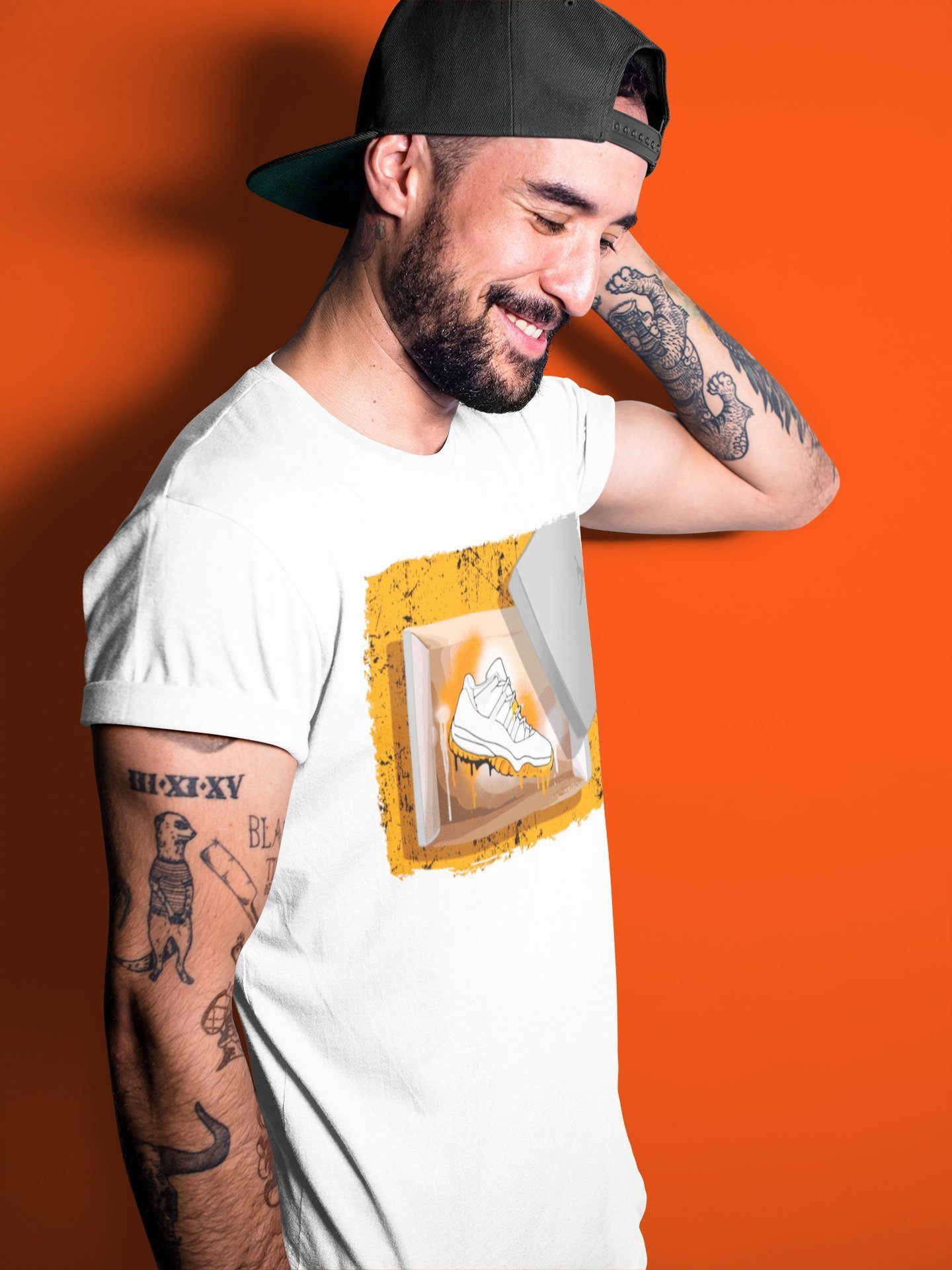 New Kicks Unisex Tops - Air Jordan 11 Citrus