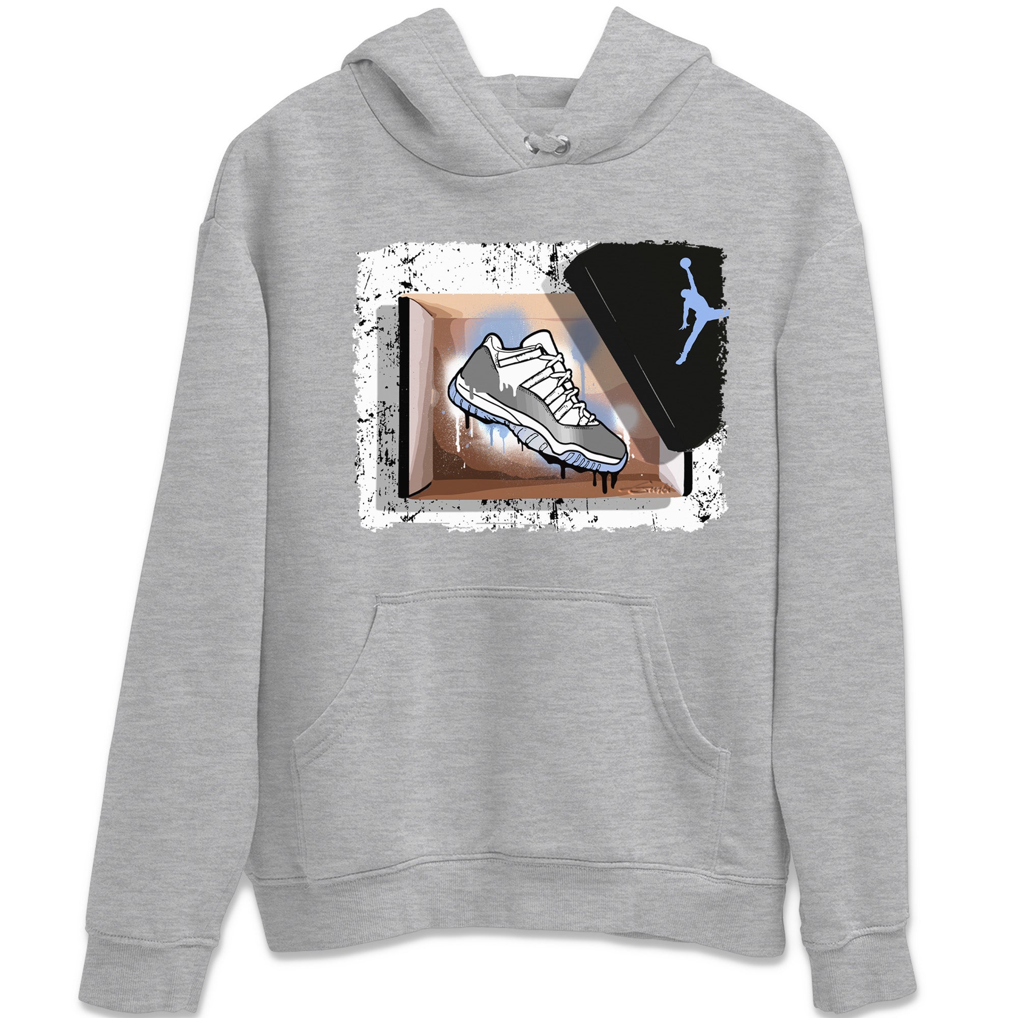 New Kicks Unisex Tops - Air Jordan 11 White Cement