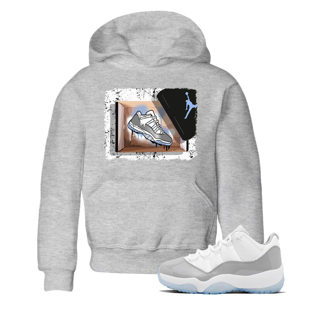 New Kicks Kids Tops - Air Jordan 11 White Cement