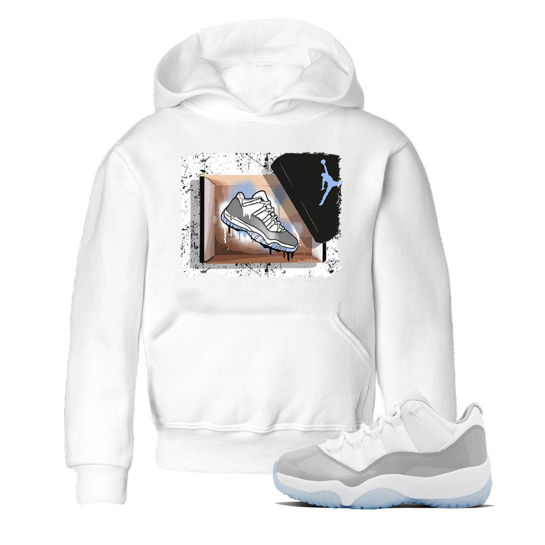 New Kicks Kids Tops - Air Jordan 11 White Cement