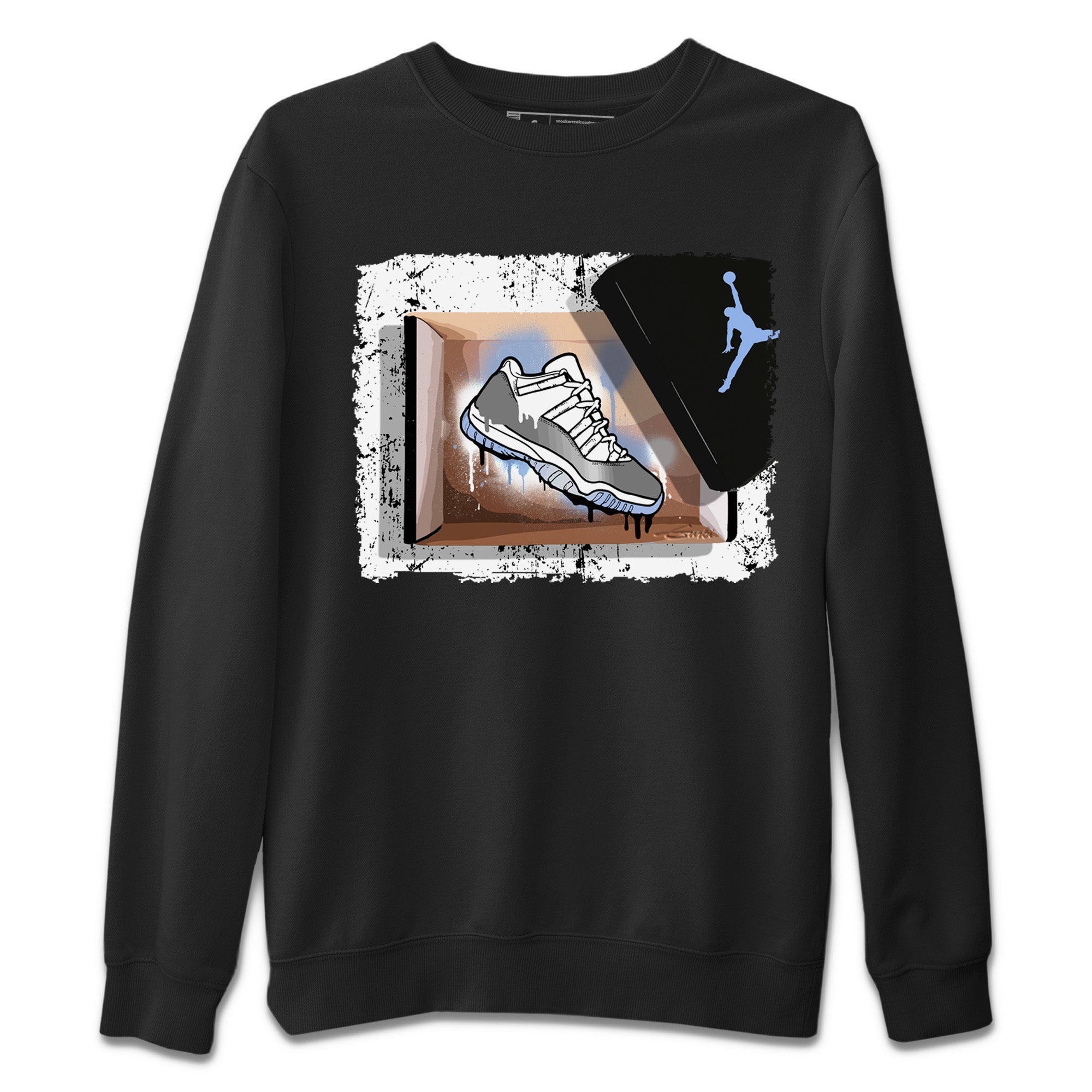 New Kicks Unisex Tops - Air Jordan 11 White Cement