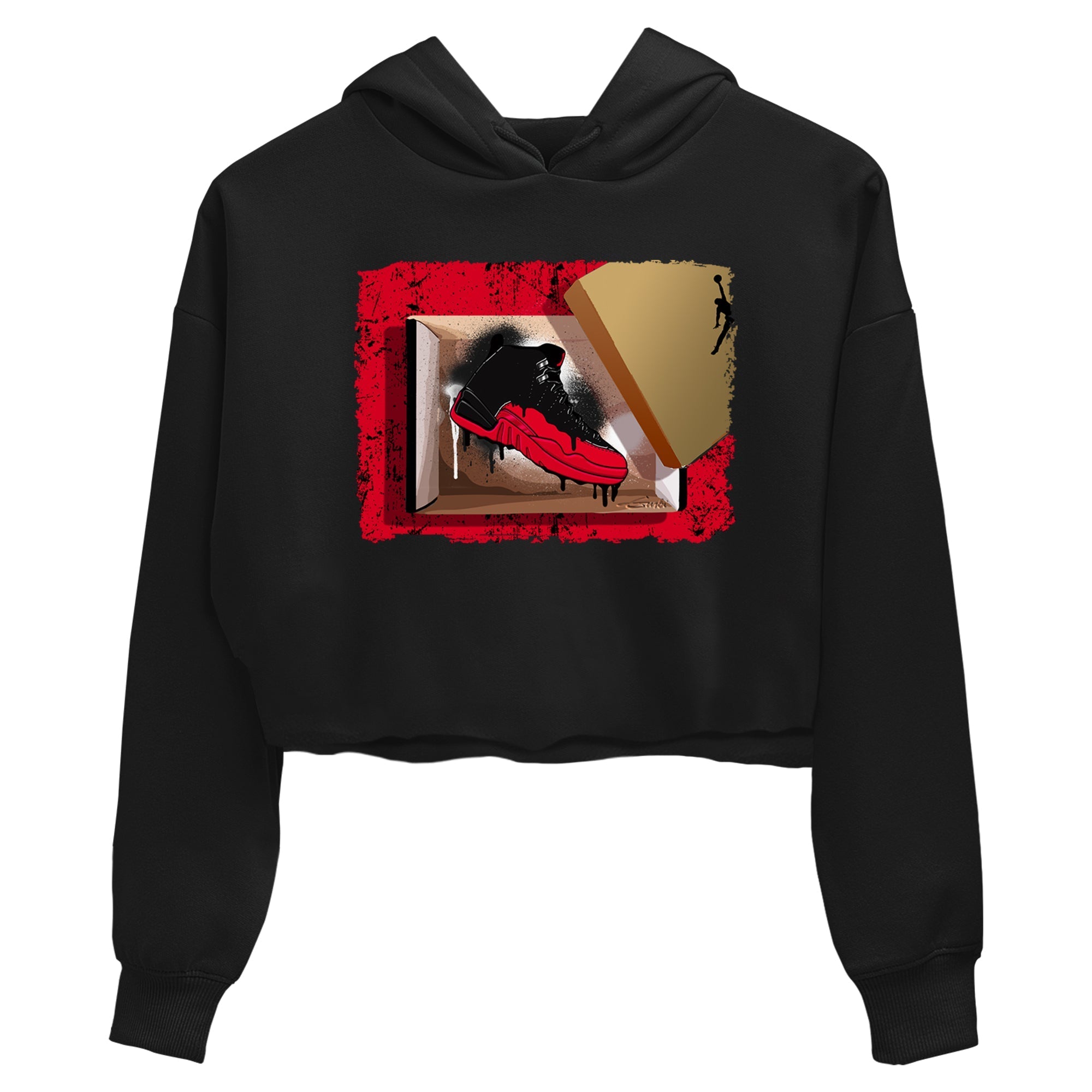 New Kicks snkmatch Women's Top - Air Jordan 12 Flu Game