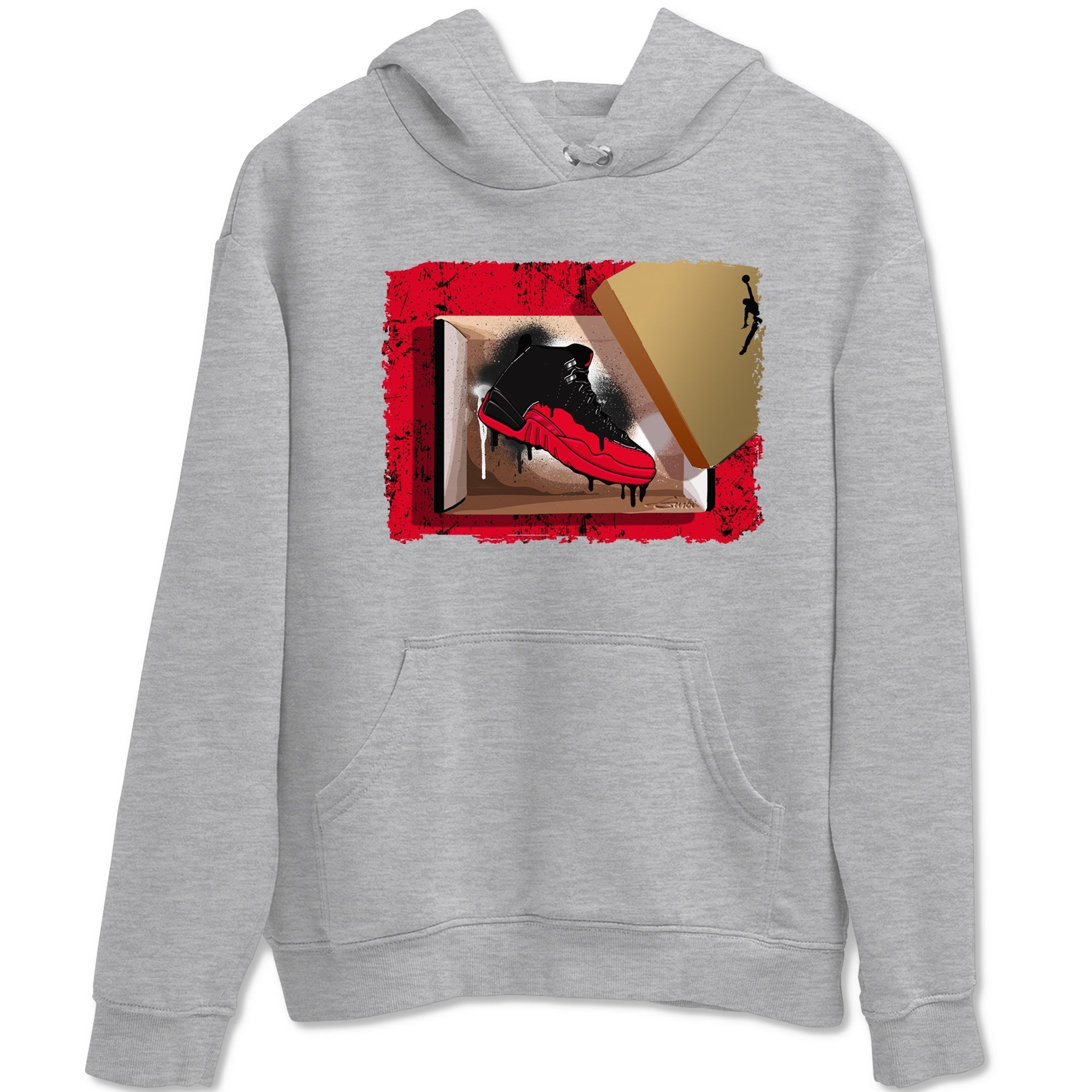 New Kicks snkmatch Tees - Air Jordan 12 Flu Game