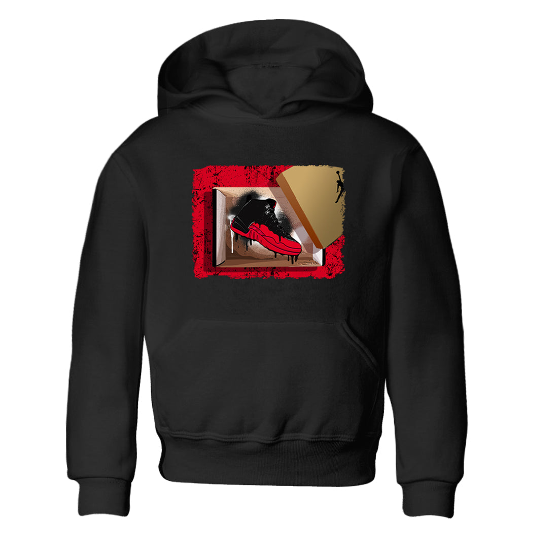 New Kicks snkmatch Tees Kids - Air Jordan 12 Flu Game