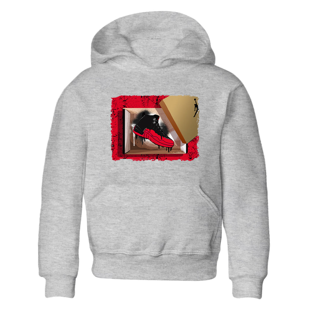 New Kicks snkmatch Tees Kids - Air Jordan 12 Flu Game