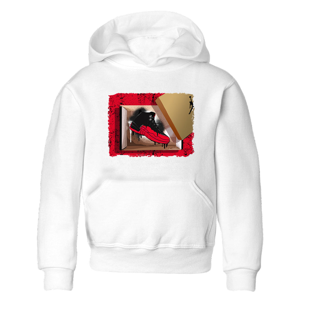 New Kicks snkmatch Tees Kids - Air Jordan 12 Flu Game