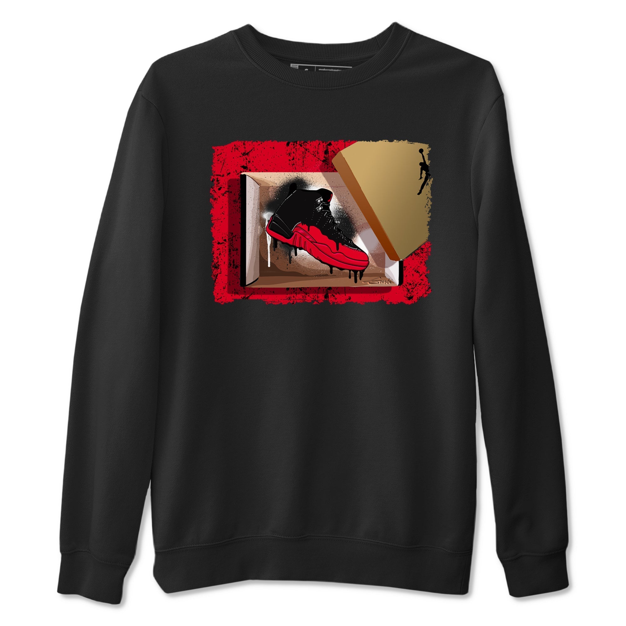 New Kicks snkmatch Tees - Air Jordan 12 Flu Game