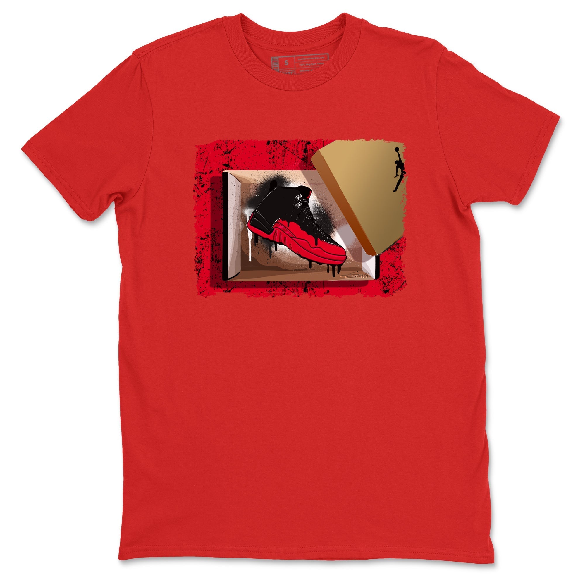 New Kicks snkmatch Tees - Air Jordan 12 Flu Game