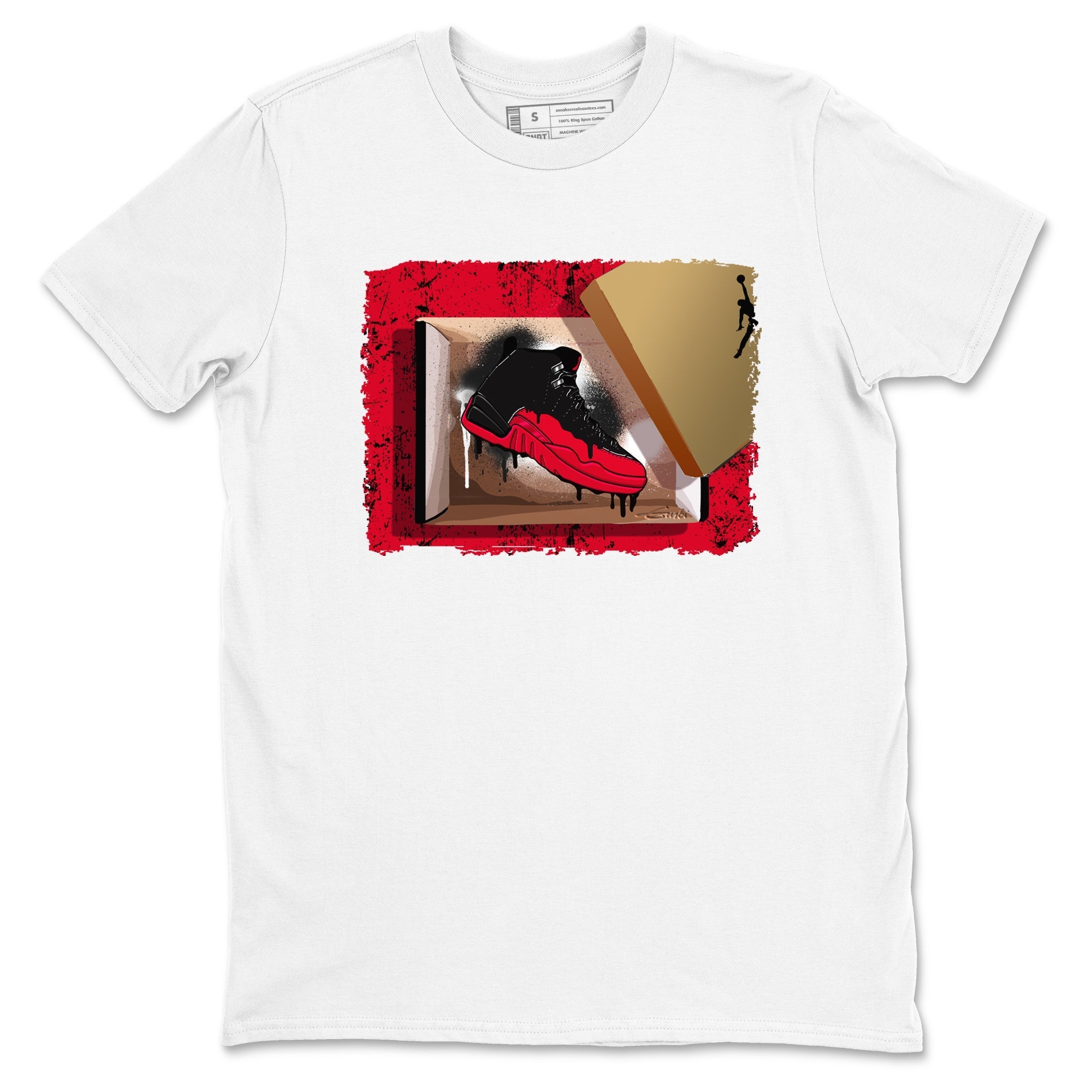 New Kicks snkmatch Tees - Air Jordan 12 Flu Game