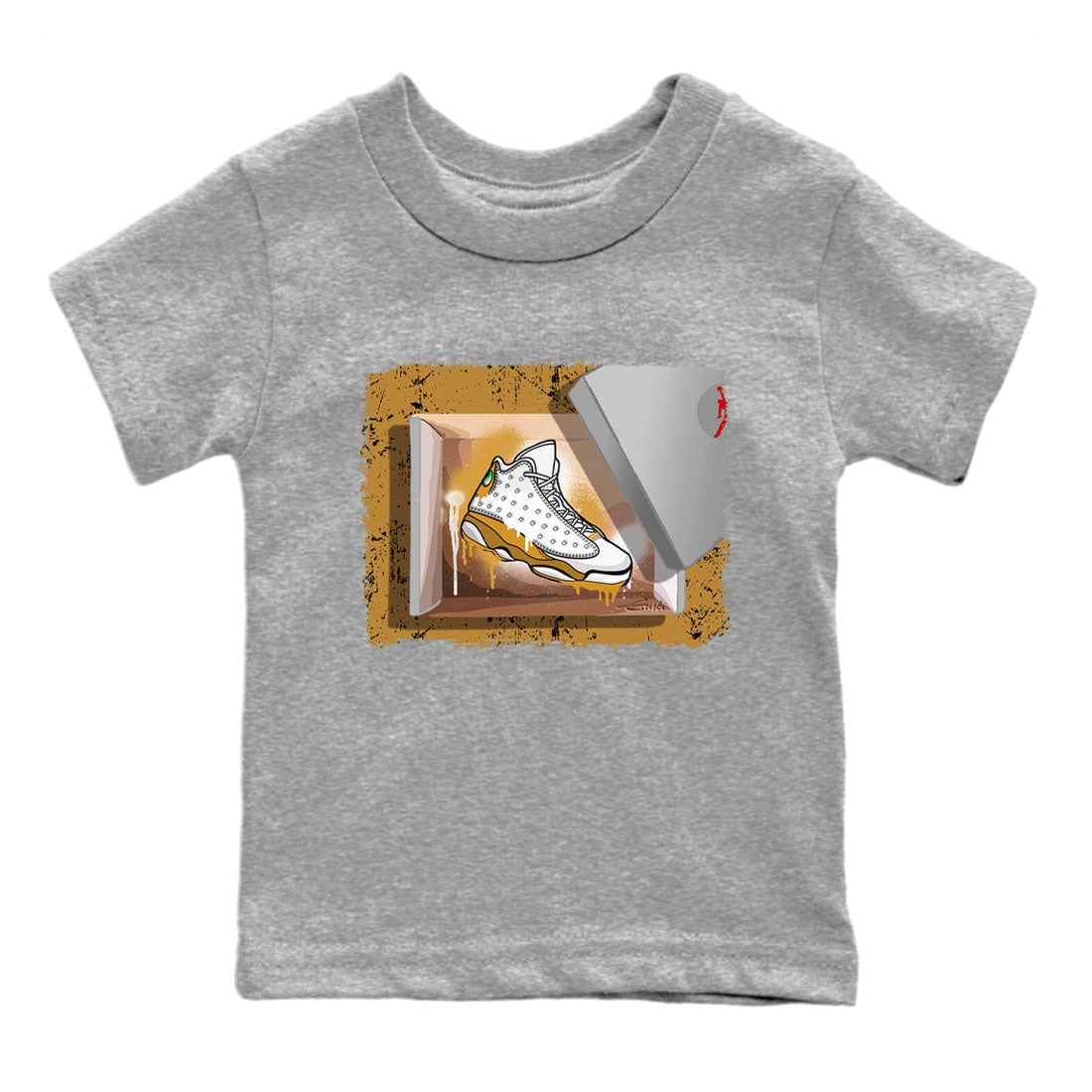 New Kicks snkmatch Tee Kids - Air Jordan 13 Wheat