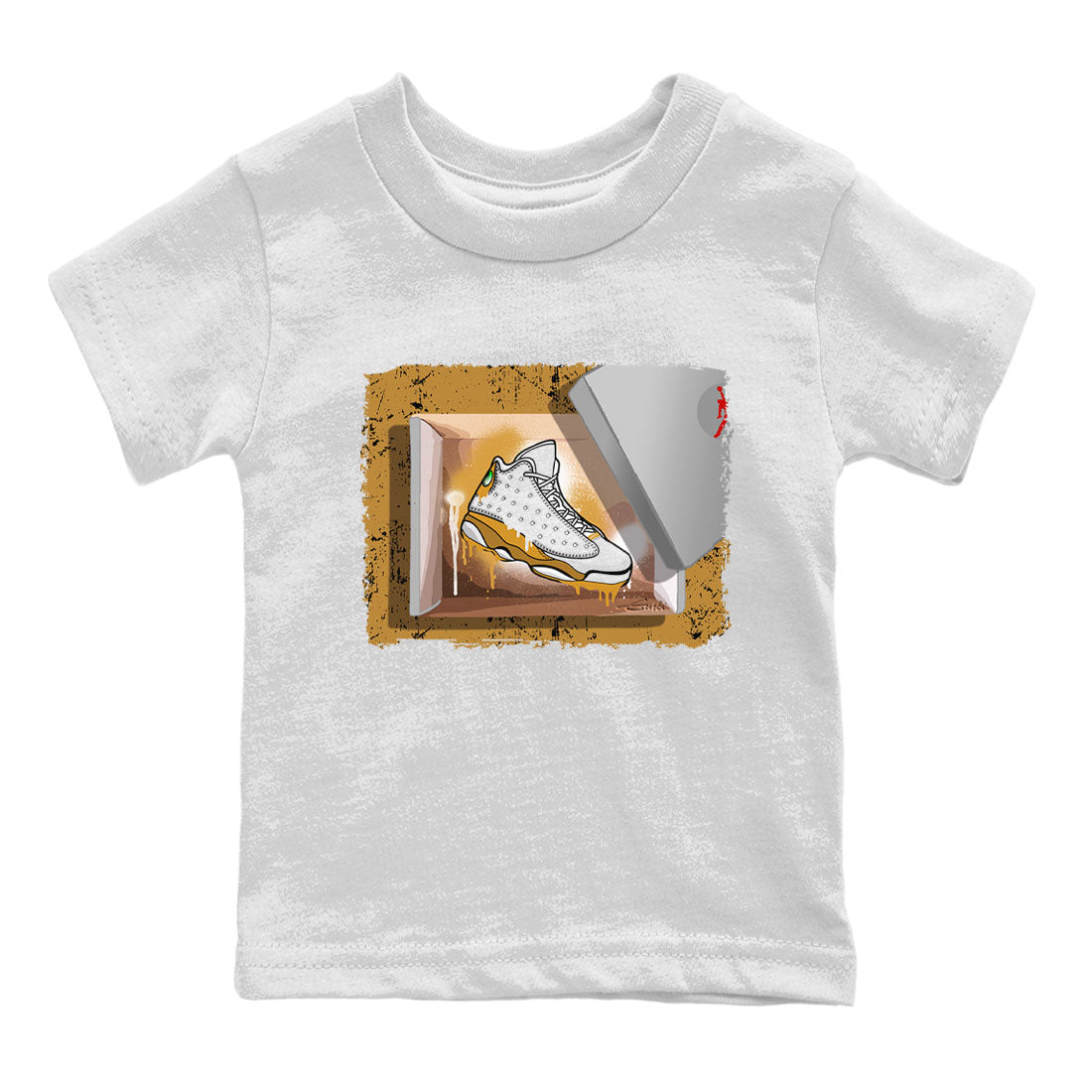 New Kicks snkmatch Tee Kids - Air Jordan 13 Wheat
