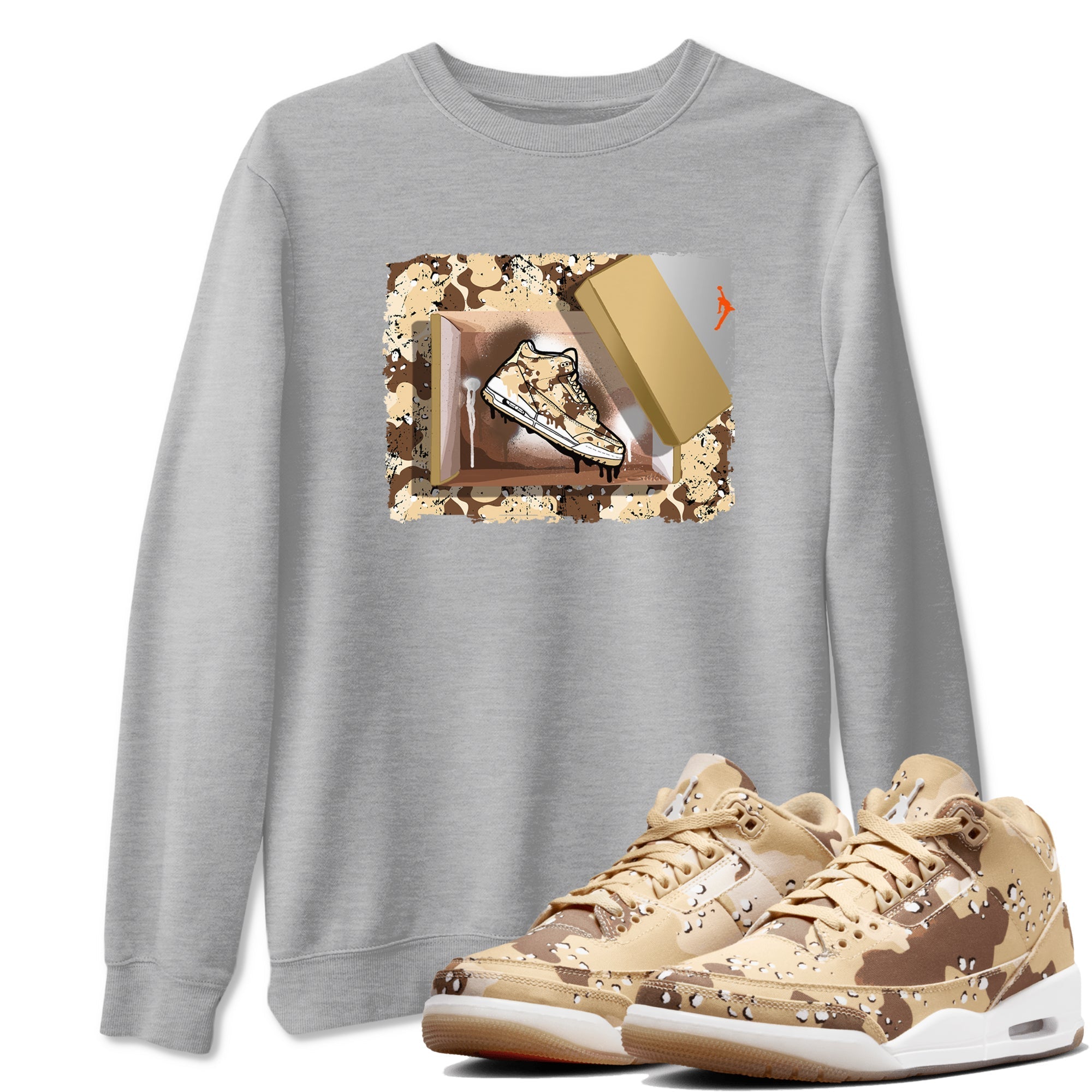 New Kicks snkmatch Tees - Air Jordan 3 Desert Camo