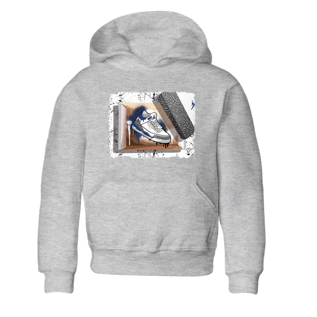 New Kicks snkmatch Tees Kids - Air Jordan 3 Midnight Navy 2023