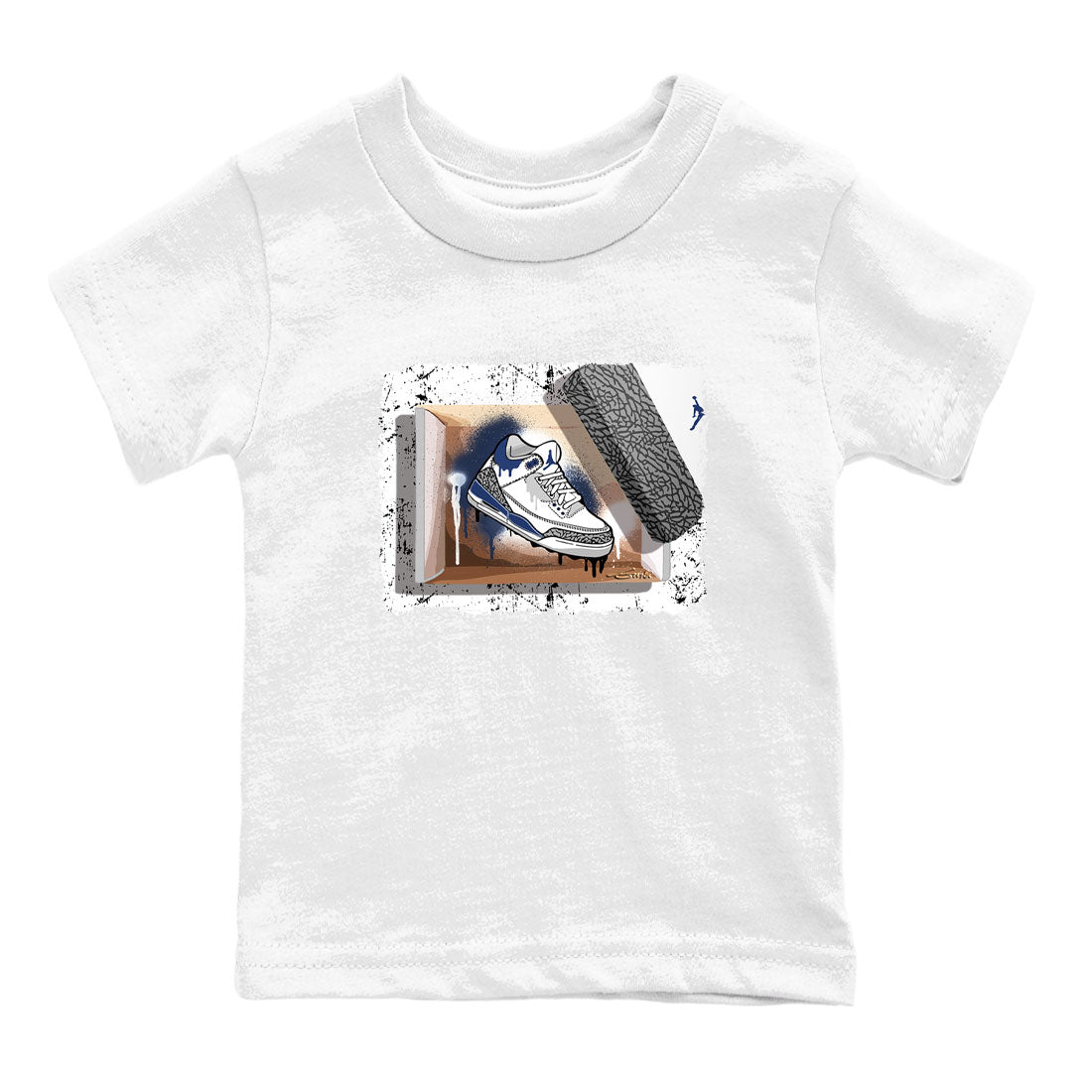 New Kicks snkmatch Tees Kids - Air Jordan 3 Midnight Navy 2023