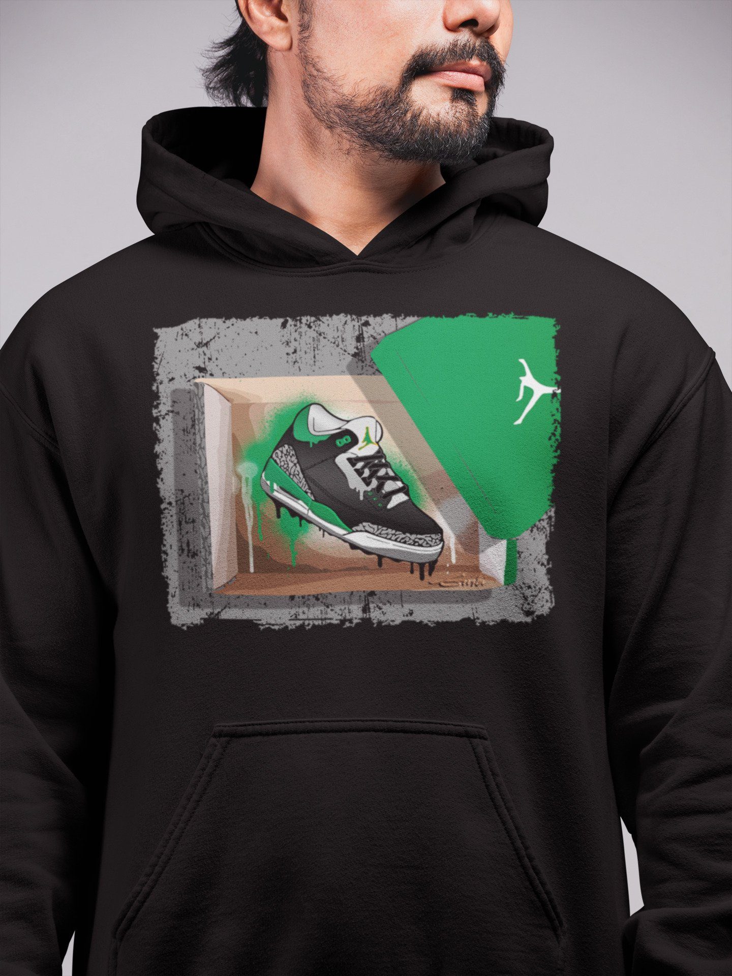 New Kicks Unisex Tops - Air Jordan 3 Pine Green