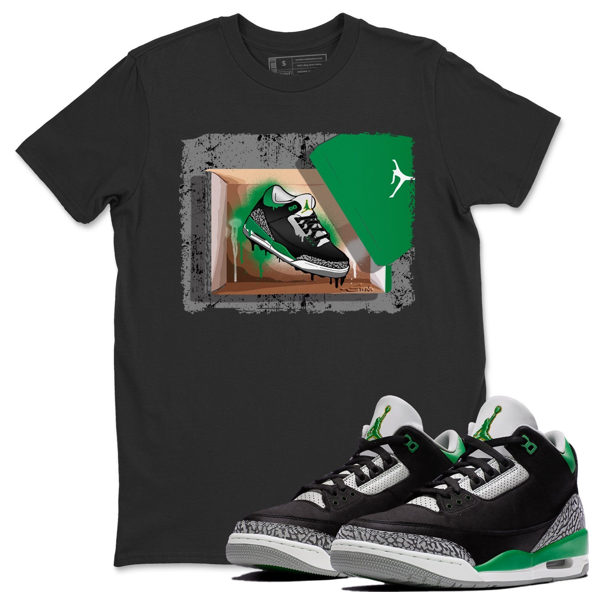 New Kicks Unisex Tops - Air Jordan 3 Pine Green