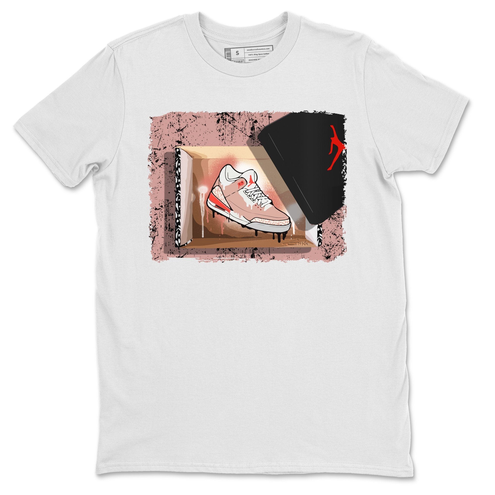 New Kicks Unisex Tops - Air Jordan 3 Rust Pink