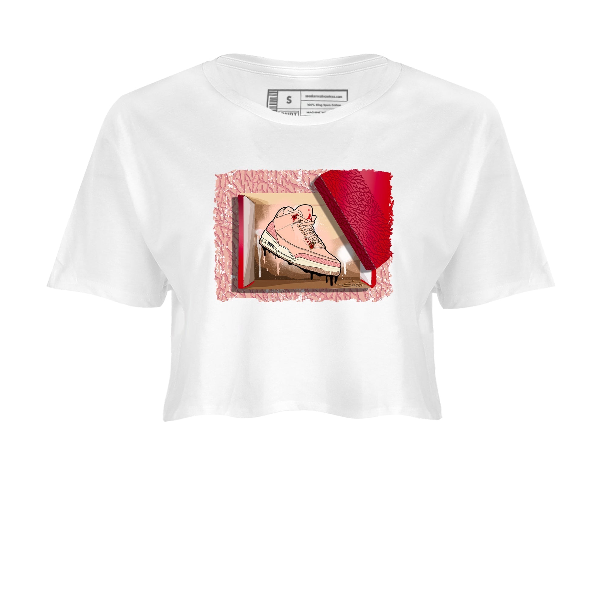 New Kicks snkmatch Women's Top - Air Jordan 3 Valentines Day