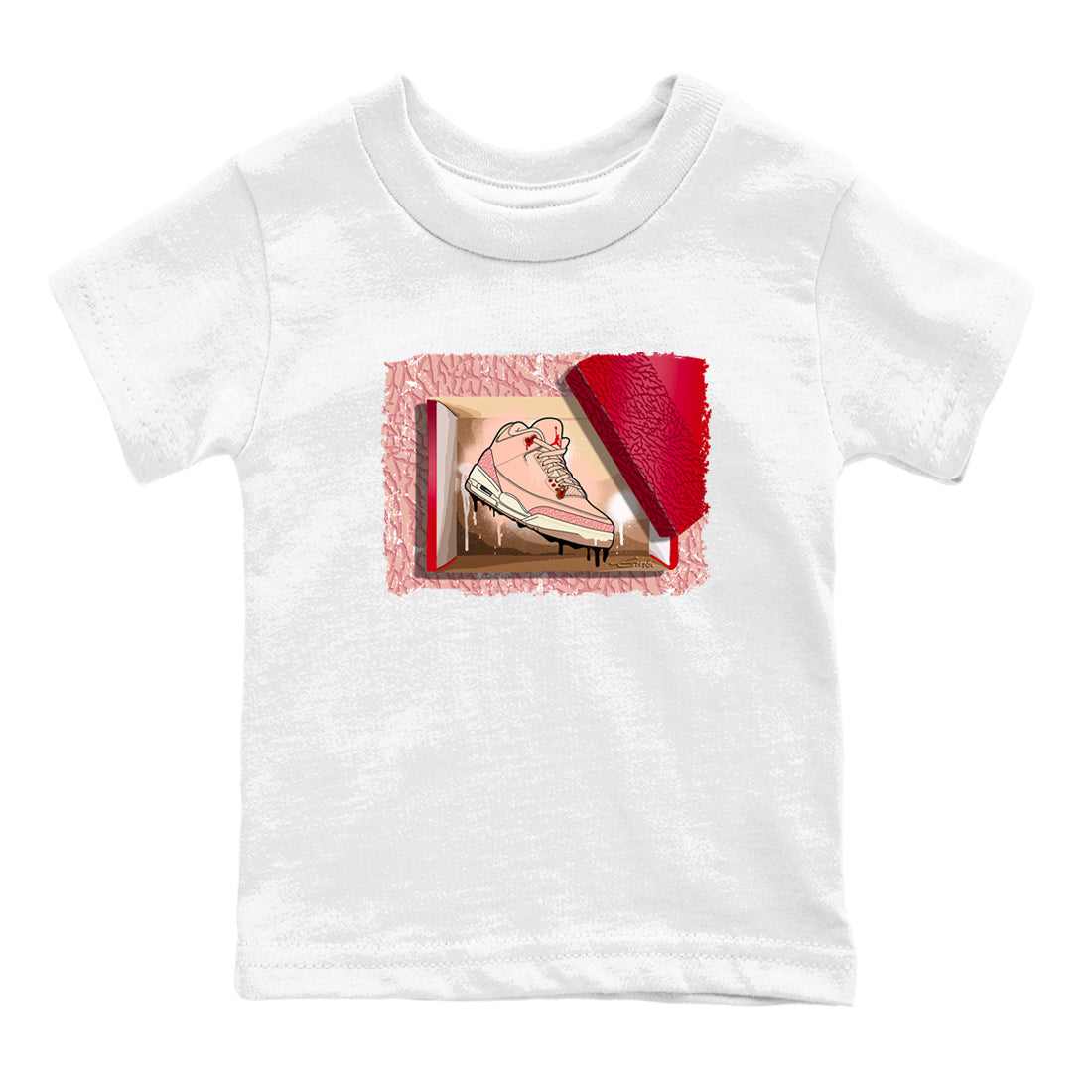 New Kicks snkmatch Tees Kids - Air Jordan 3 Valentines Day